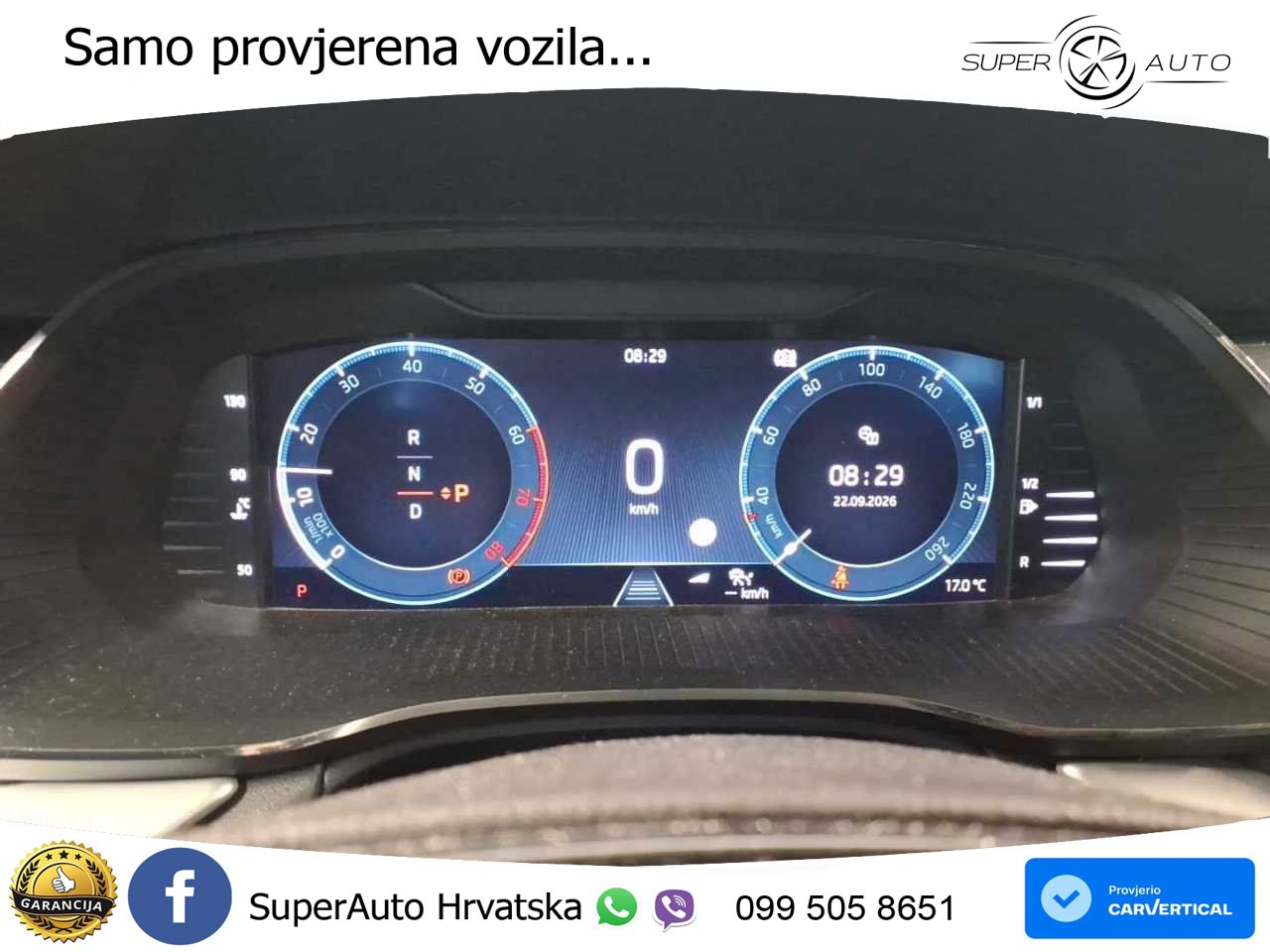 Škoda Octavia Combi 1.5 TSI EVO e-TEC (150 KS) DSG LED+GR SJED+ACC