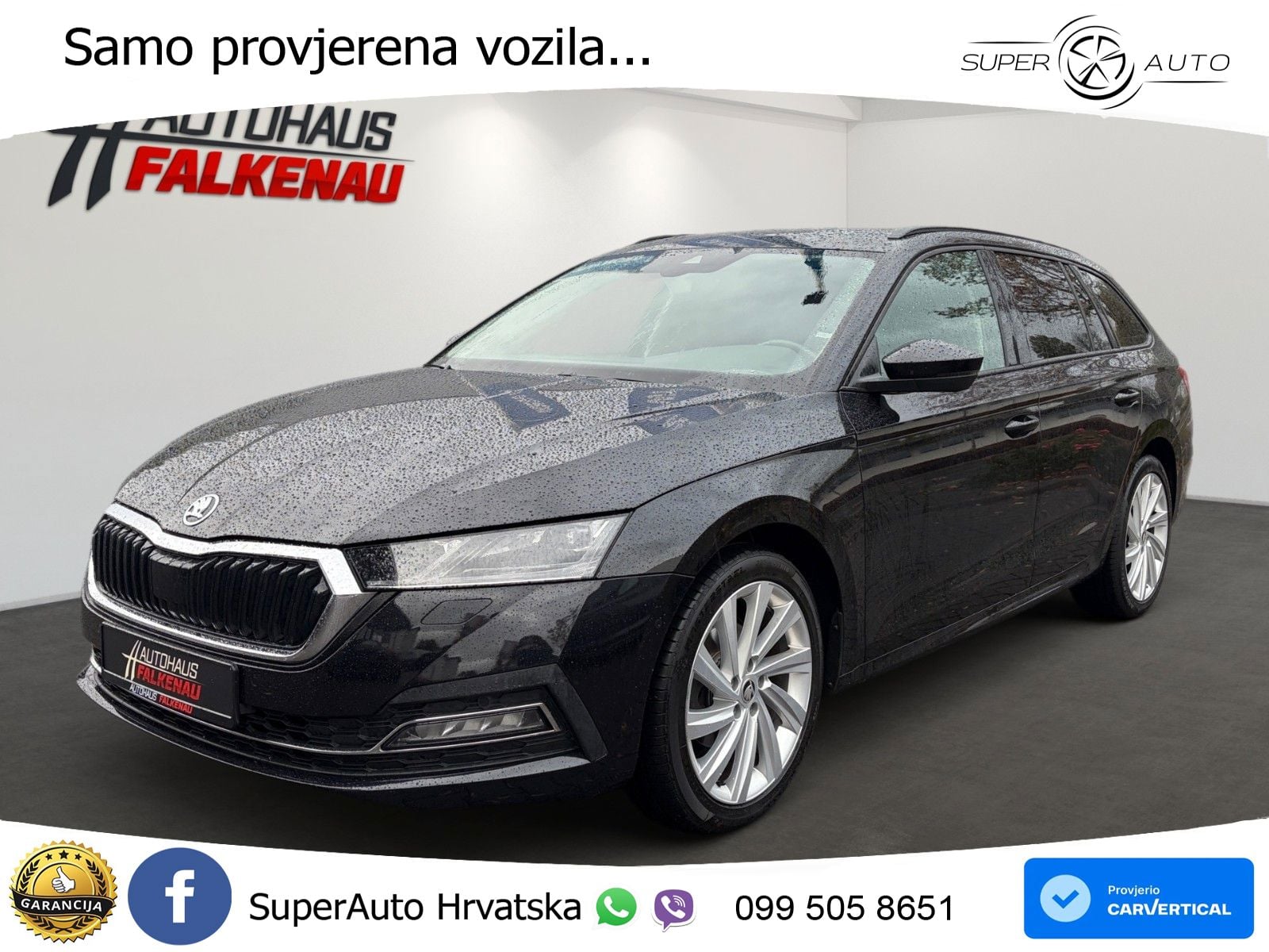 Škoda Octavia Combi 2.0 TDI (150 KS) DSG LED+GR SJED+ACC