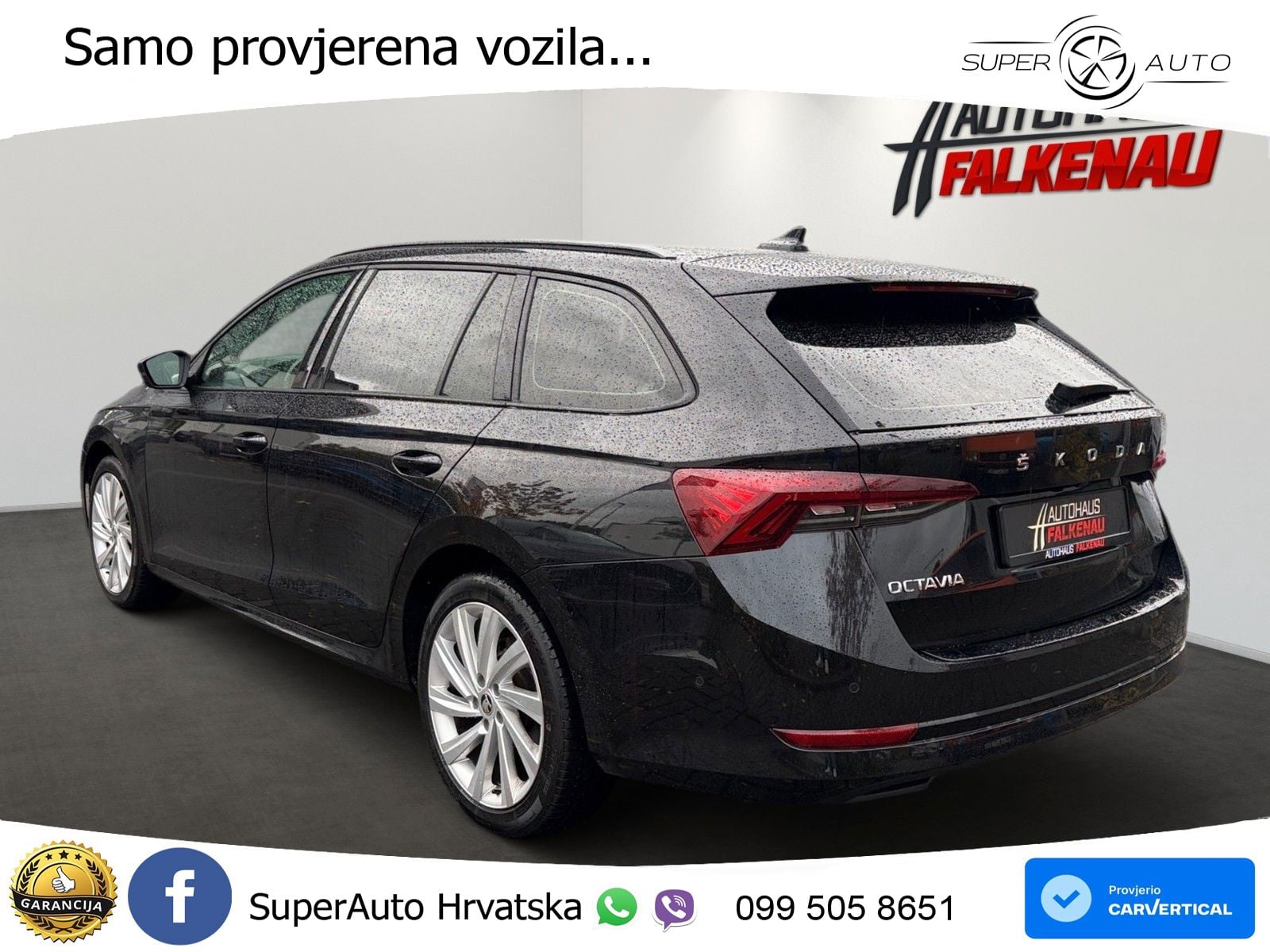 Škoda Octavia Combi 2.0 TDI (150 KS) DSG LED+GR SJED+ACC