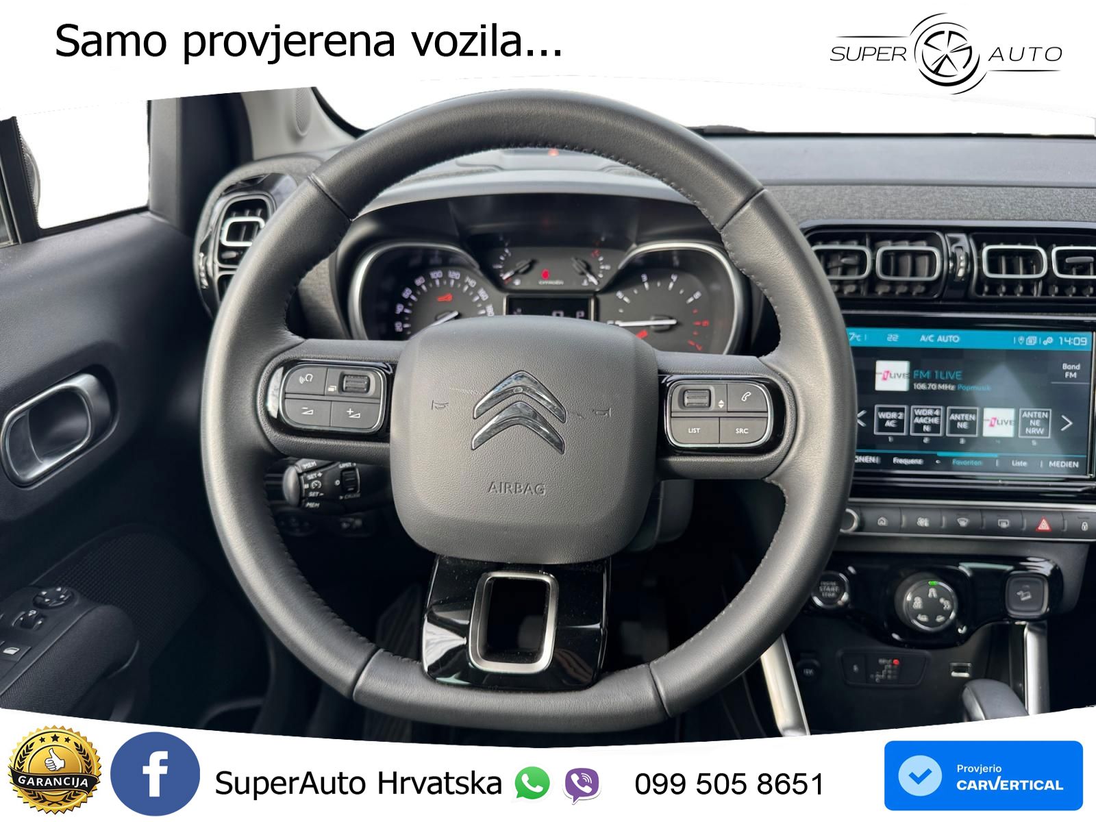 Citroen C3 Aircross 1.2 PureTech (131 KS) Automatic MAX LED+GR SJED+ACC