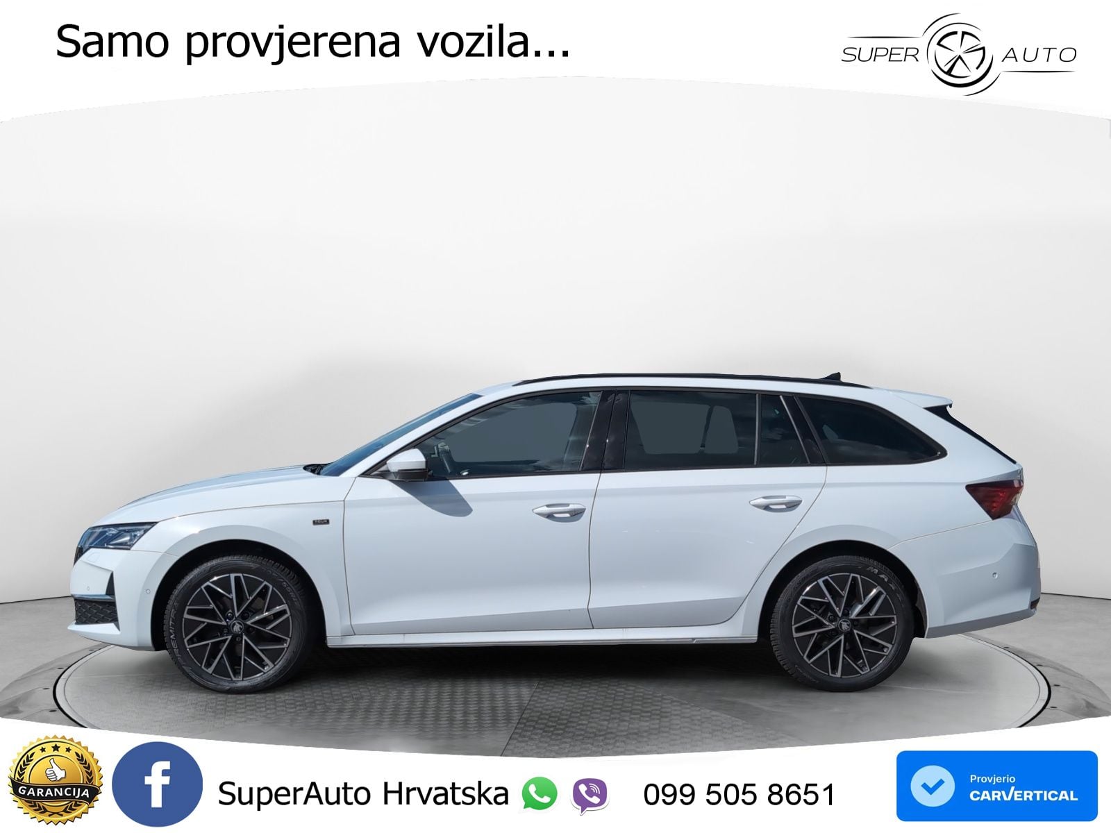 Škoda Octavia Combi 2.0 TDI (150 KS) DSG LED+GR SJED+ACC