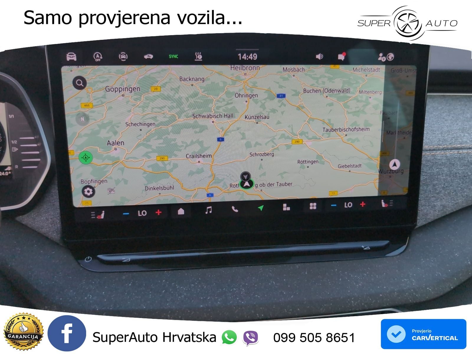 Škoda Octavia Combi 2.0 TDI (150 KS) DSG LED+GR SJED+ACC