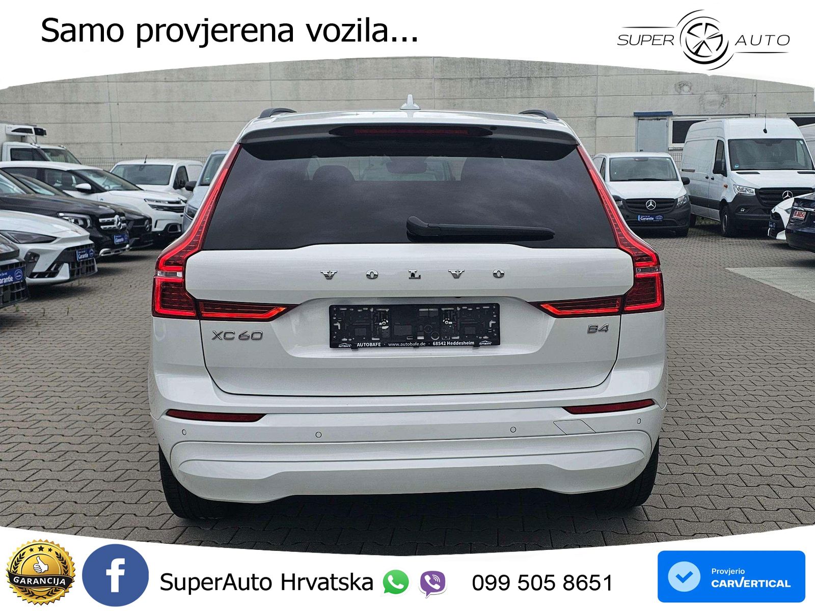 Volvo XC60 B4 Benzin FWD Geartronic LED+GR SJED+ACC