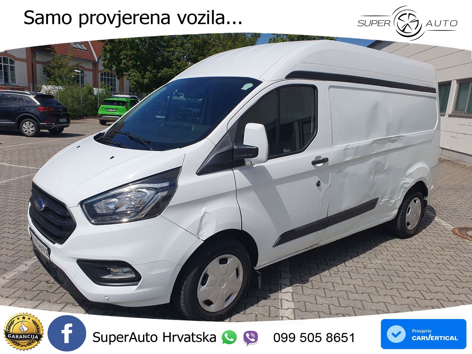 Ford Transit Custom 2.0 TDCI *Klima/Navi/L2H2* 131 KS