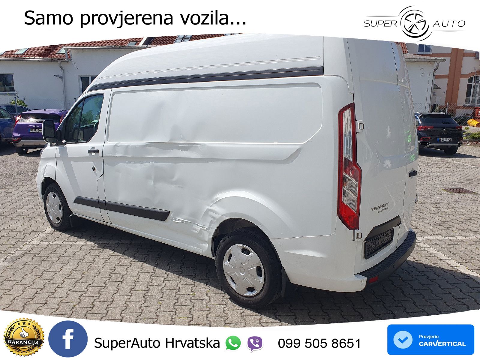 Ford Transit Custom 2.0 TDCI *Klima/Navi/L2H2* 131 KS