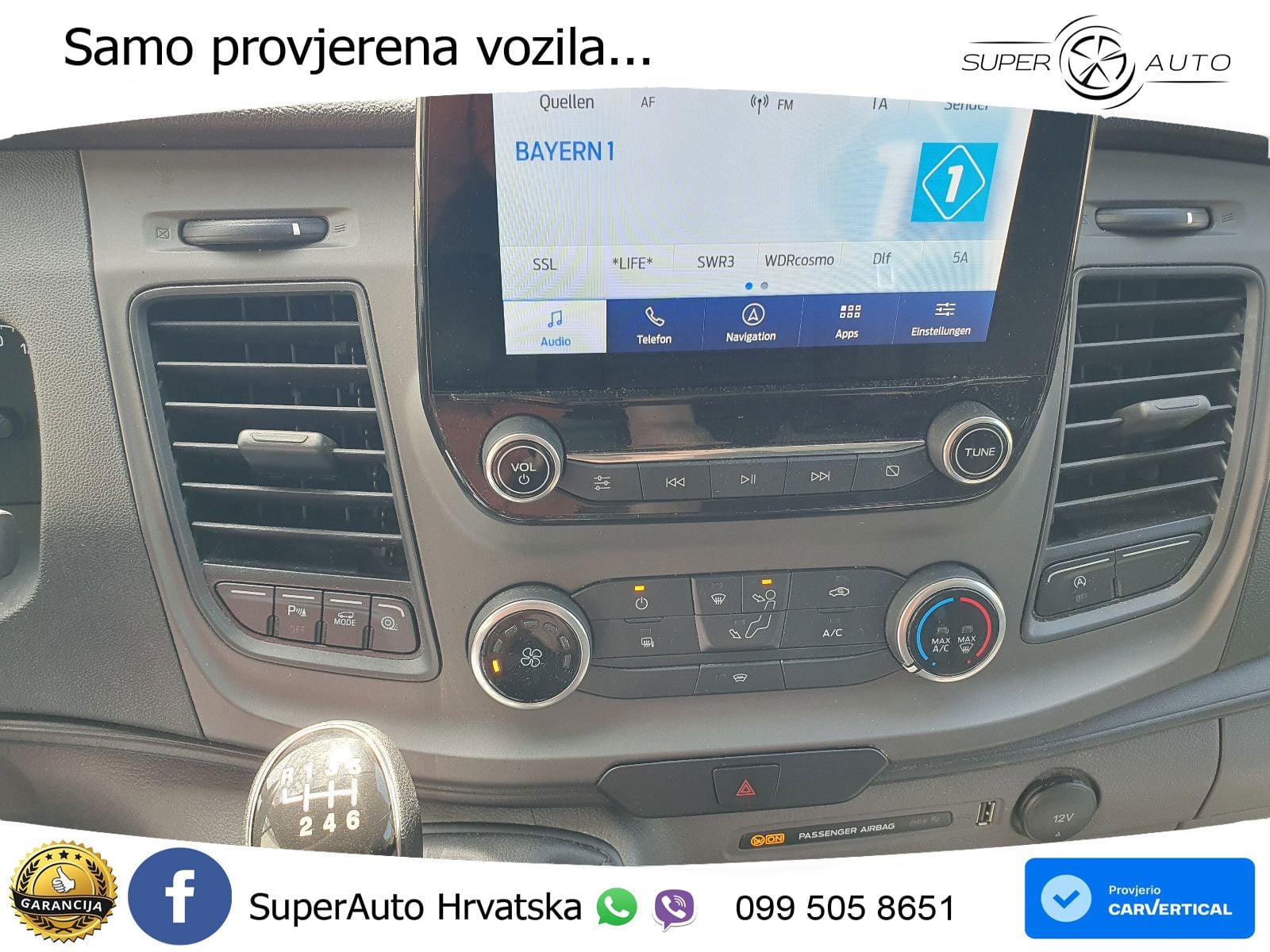 Ford Transit Custom 2.0 TDCI *Klima/Navi/L2H2* 131 KS