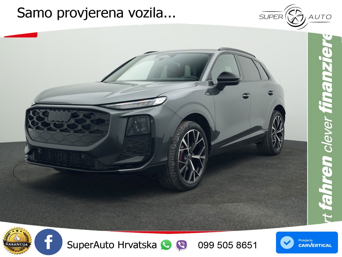 Audi Q3 2.0 TDI (150 KS) S tronic S line MATRIX+GR SJED+KAM