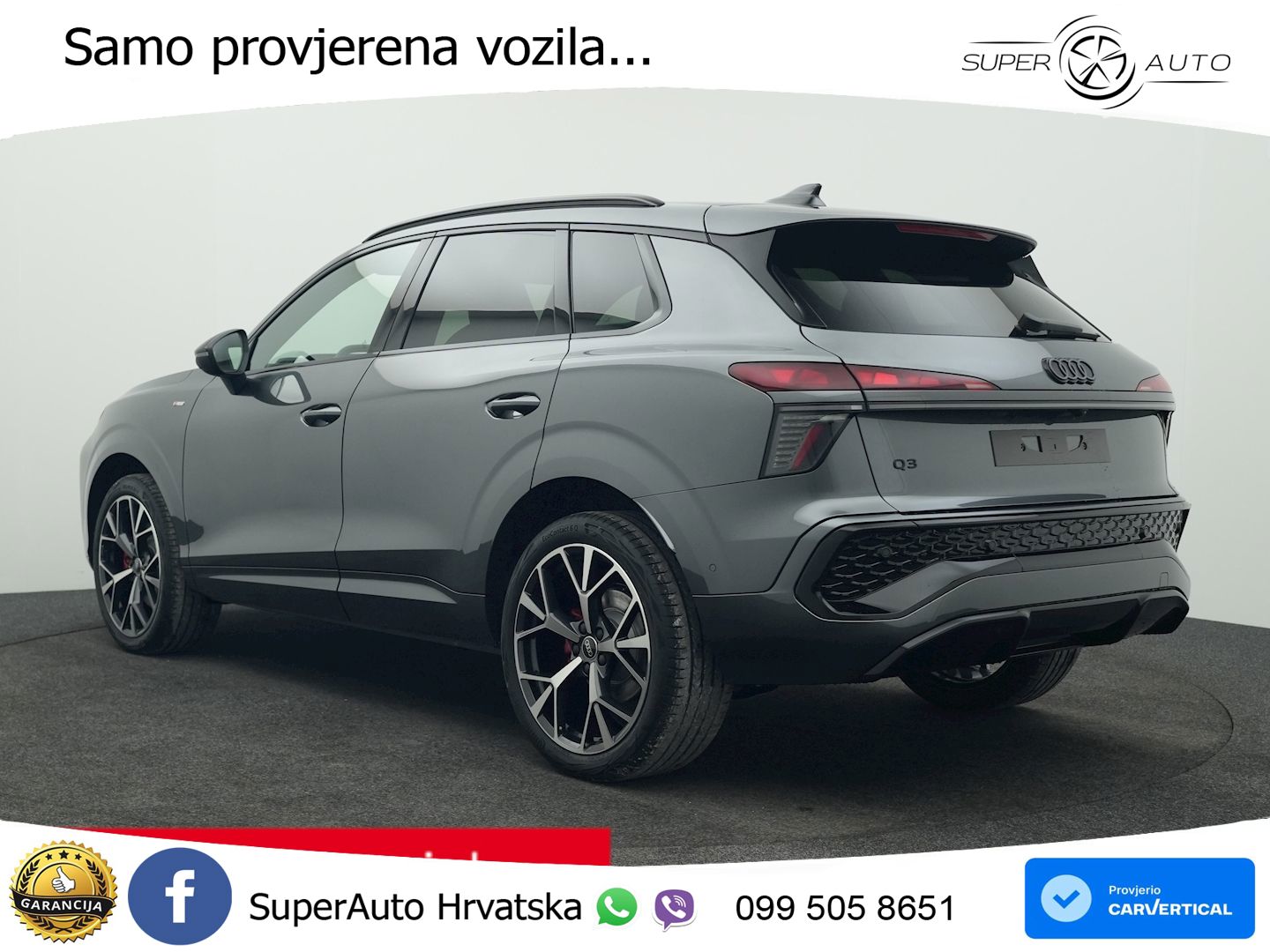 Audi Q3 2.0 TDI (150 KS) S tronic S line MATRIX+GR SJED+KAM