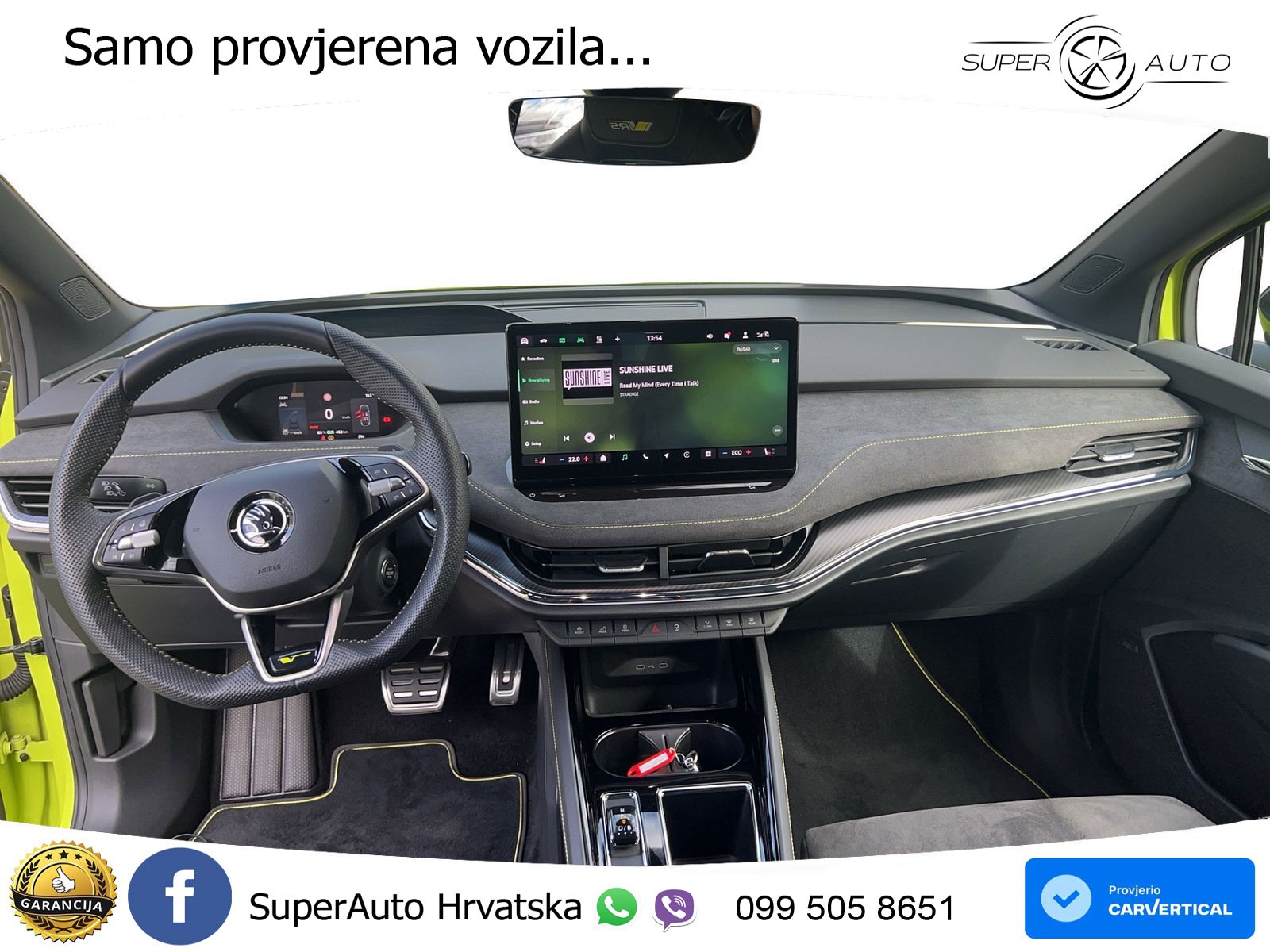 Škoda Enyaq iV RS 82 kWh (340 KS) AWD Lounge MATRIX+GR SJED+KAM