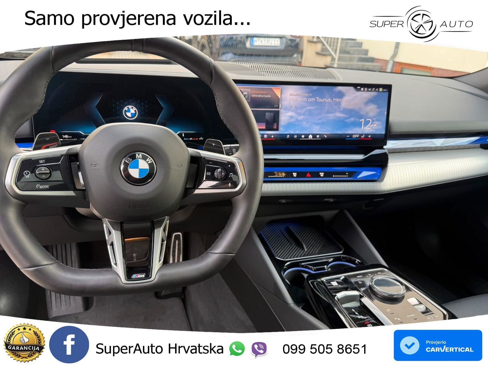 BMW 520d Touring (197 KS) Steptronic M Sport LED+GR SJED+ACC