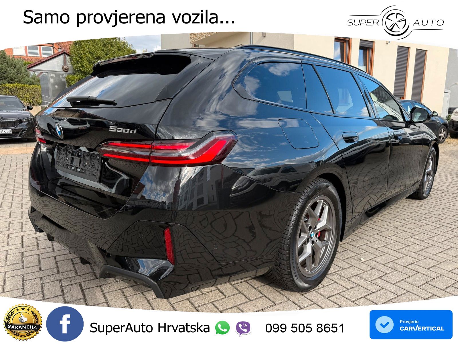 BMW 520d Touring (197 KS) Steptronic M Sport LED+GR SJED+ACC