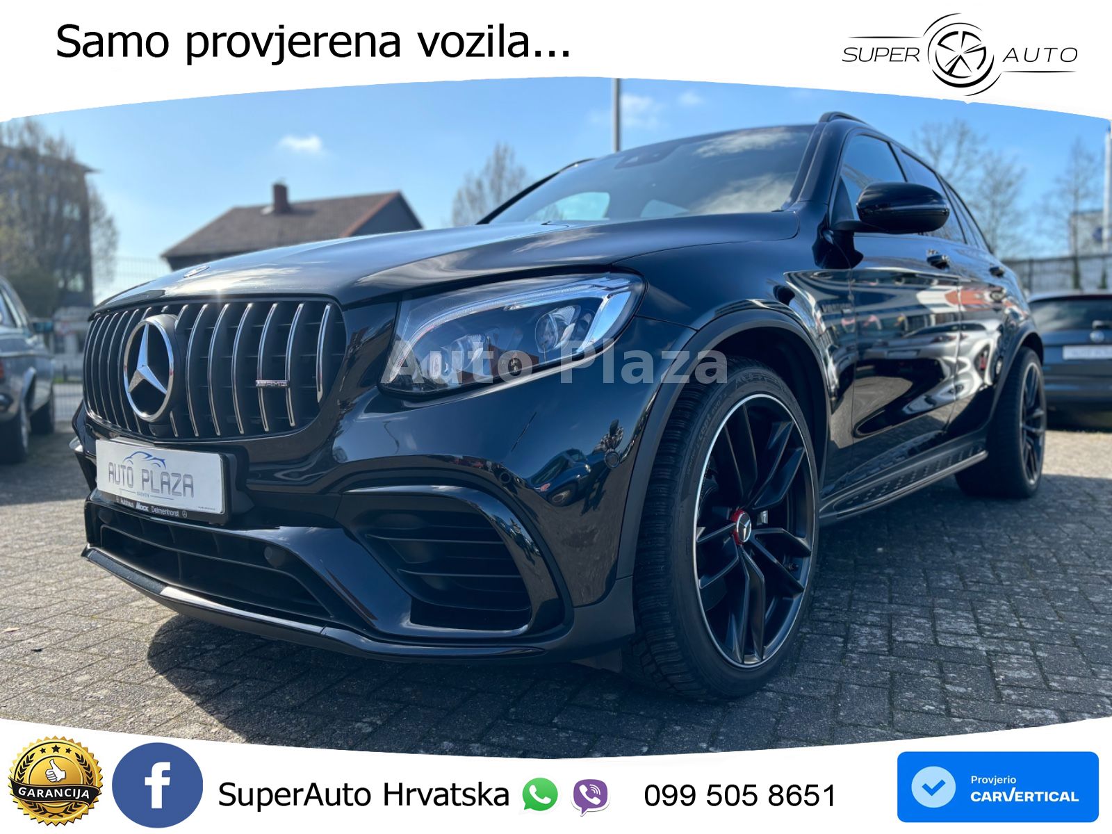 Mercedes AMG GLC 63 V8 (476 KS) 4MATIC+ MCT LED+GR SJED+ACC