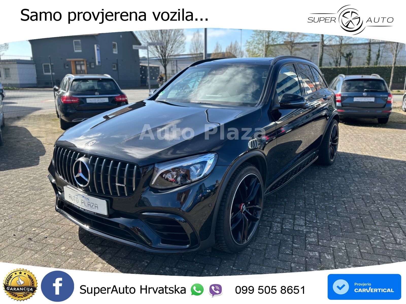 Mercedes AMG GLC 63 V8 (476 KS) 4MATIC+ MCT LED+GR SJED+ACC