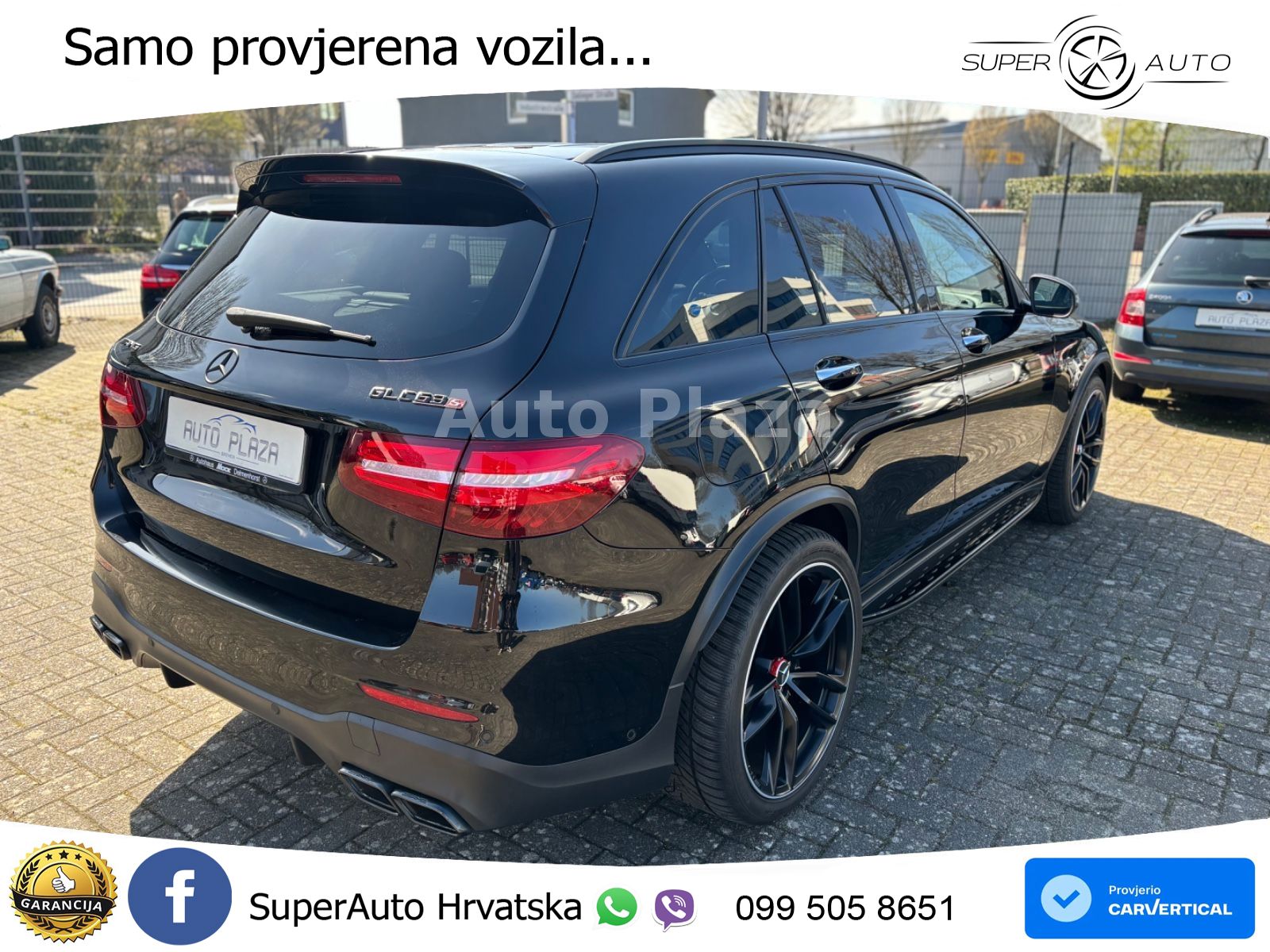 Mercedes AMG GLC 63 V8 (476 KS) 4MATIC+ MCT LED+GR SJED+ACC
