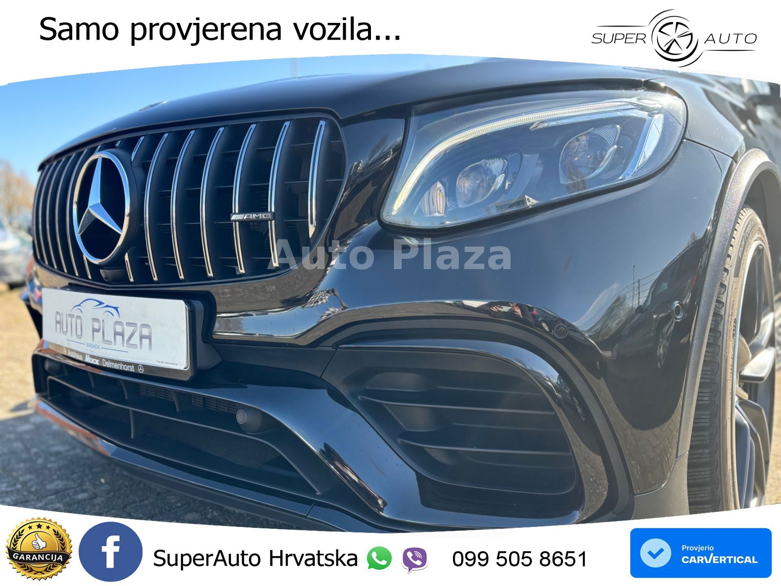Mercedes AMG GLC 63 V8 (476 KS) 4MATIC+ MCT LED+GR SJED+ACC