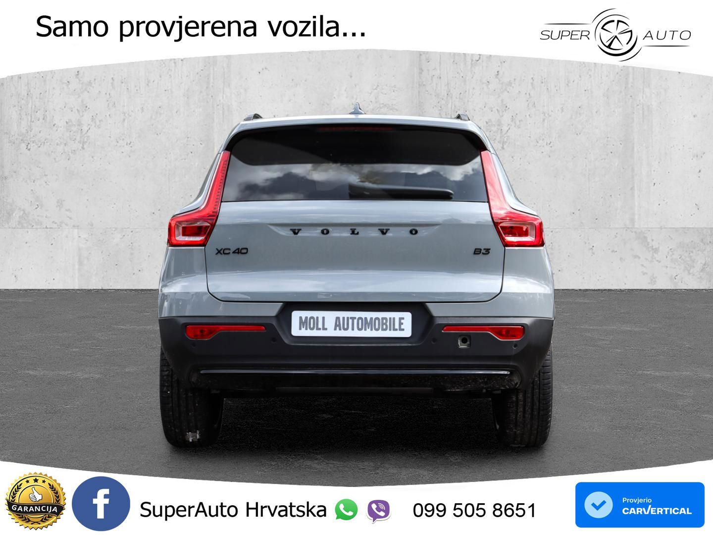 Volvo XC40 2.0 B3 163 KS Automatic LED+GR SJED+ACC