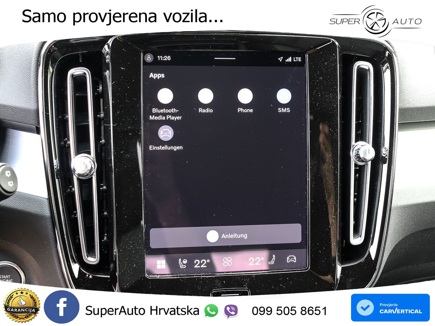 Volvo XC40 2.0 B3 163 KS Automatic LED+GR SJED+ACC