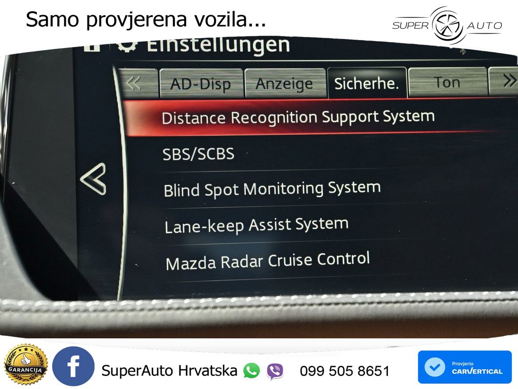 Mazda 6 Sport Combi 2.5 SKYACTIV-G (194 KS) SKYACTIV-Drive MATRIX+GR SJED+KAM