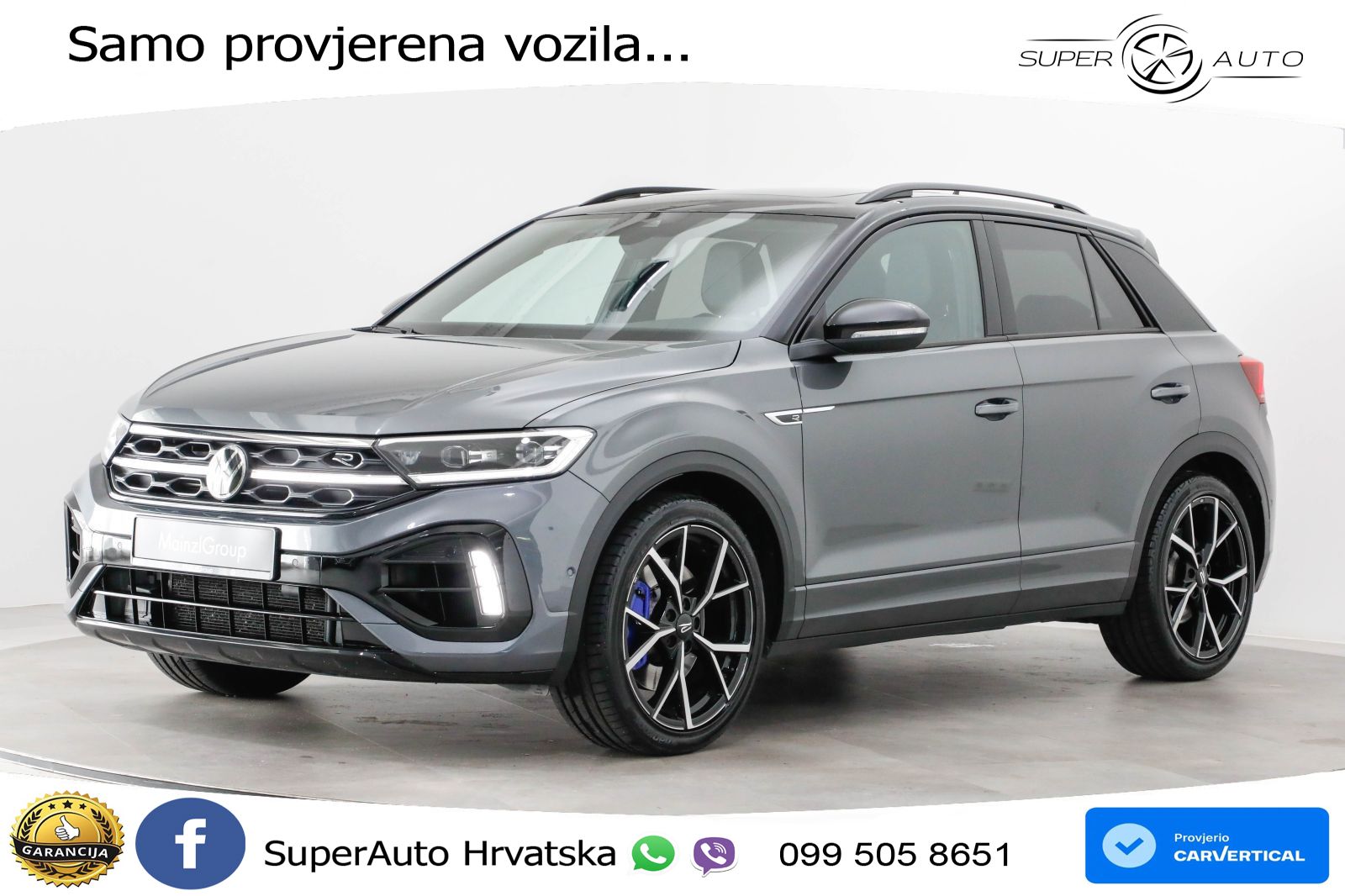 Volkswagen T-Roc R 2.0 TSI (300 KS) OPF 4M DSG LED+GR SJED+ACC