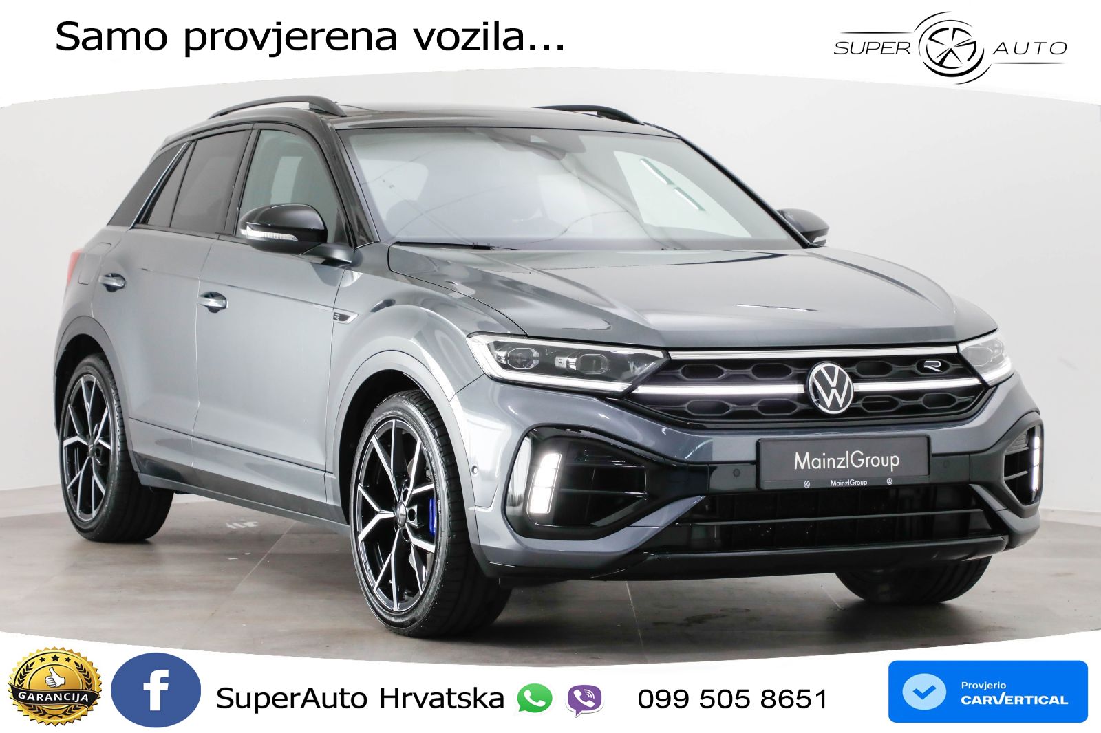 Volkswagen T-Roc R 2.0 TSI (300 KS) OPF 4M DSG LED+GR SJED+ACC