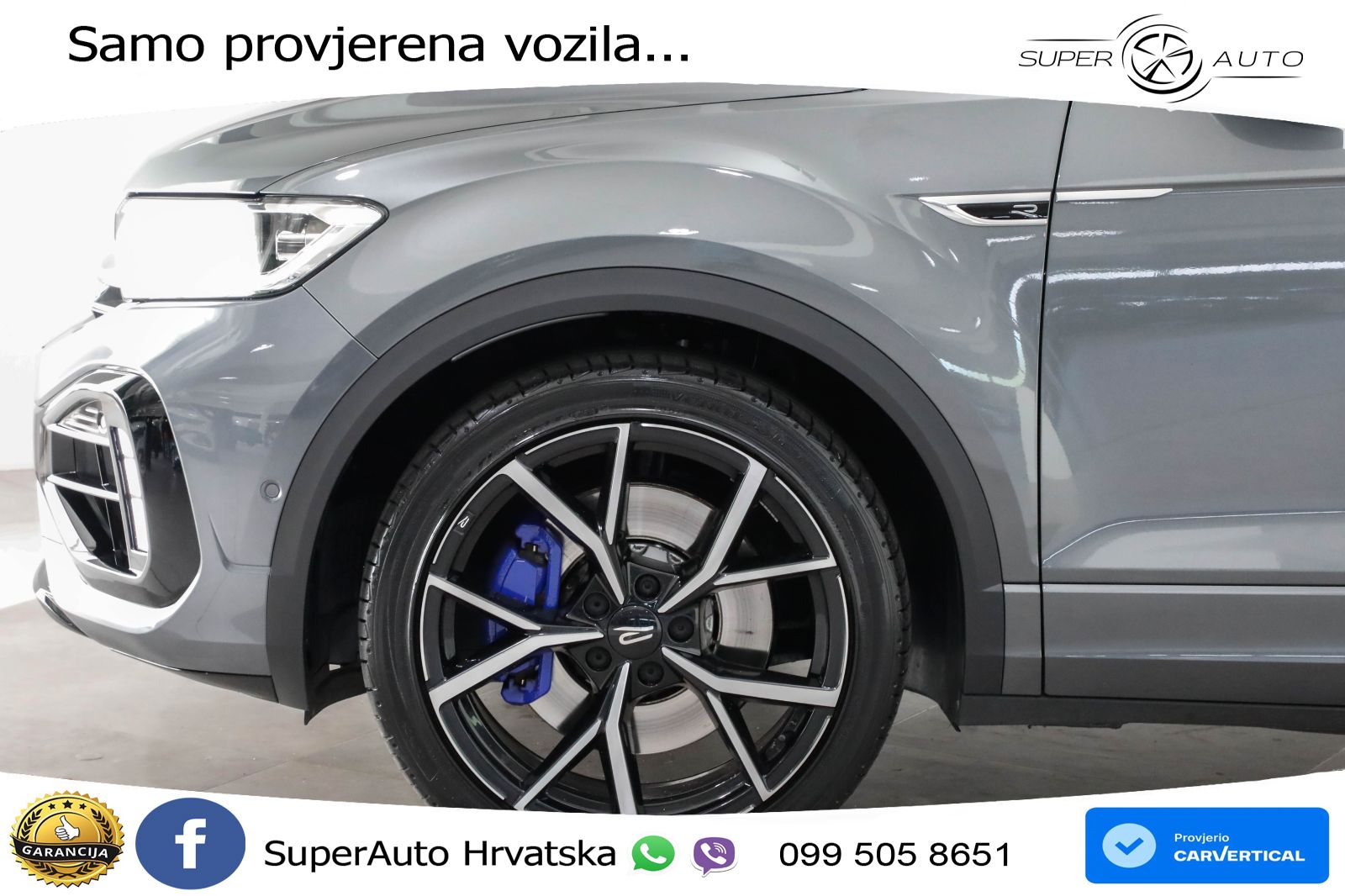 Volkswagen T-Roc R 2.0 TSI (300 KS) OPF 4M DSG LED+GR SJED+ACC
