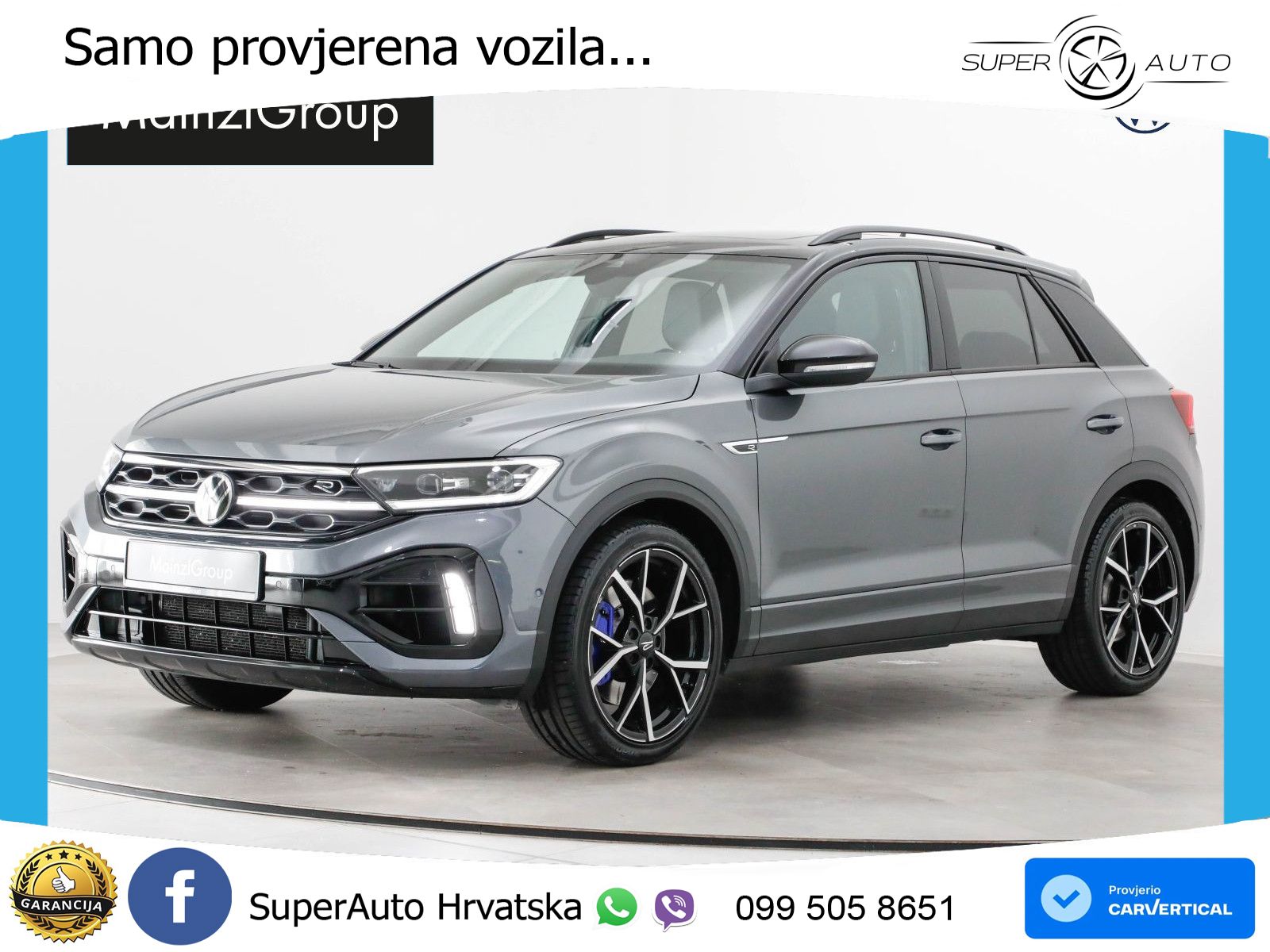 Volkswagen T-Roc R 2.0 TSI (300 KS) OPF 4M DSG LED+GR SJED+ACC