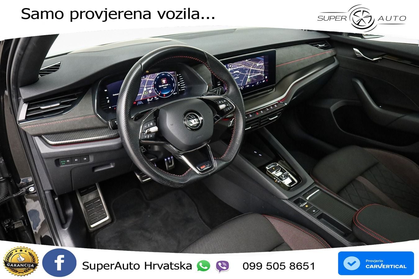 Škoda Octavia Combi RS 2.0 TDI (200 KS) DSG LED+GR SJED+ACC