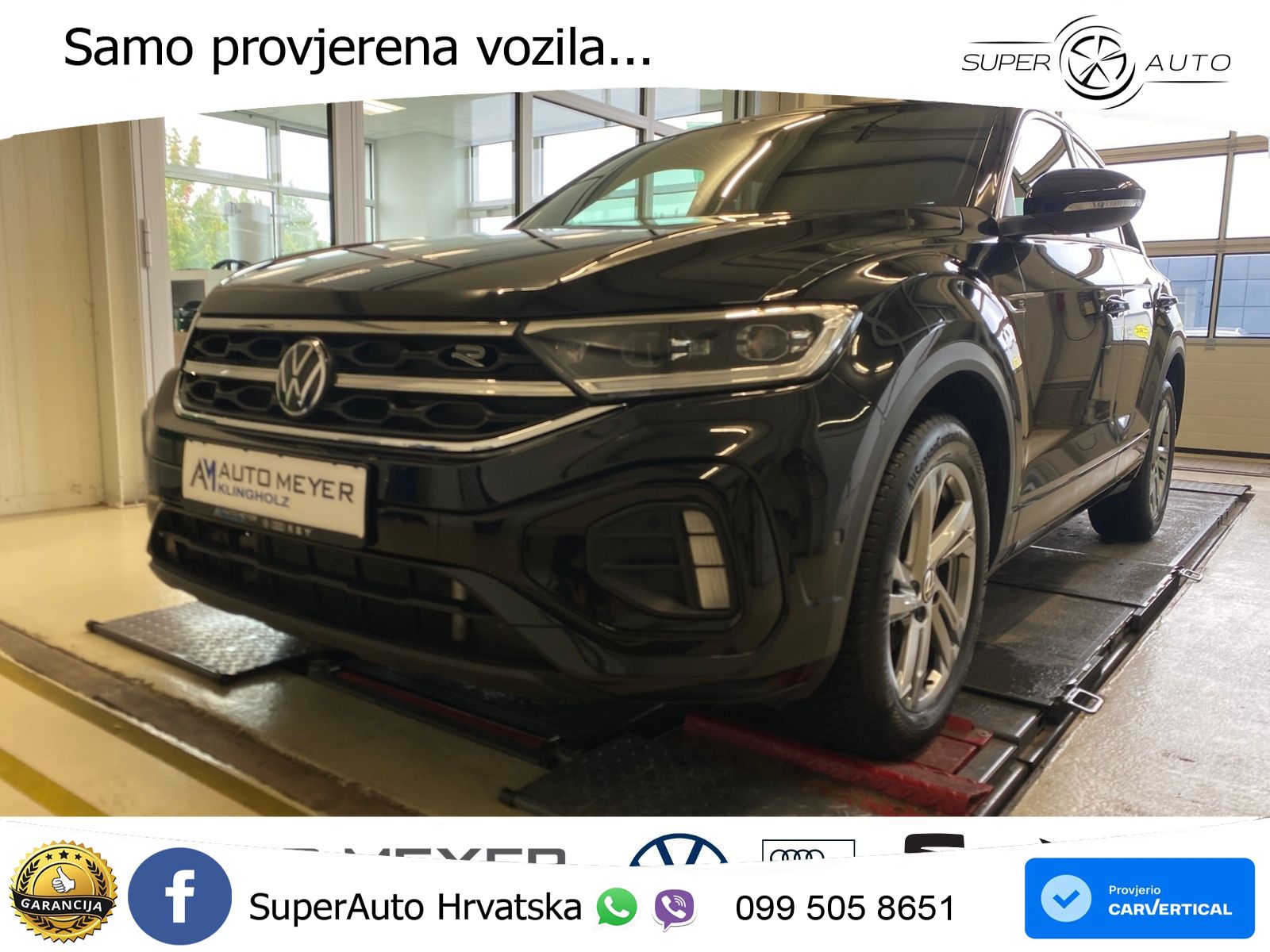 Volkswagen T-Roc 1.5 TSI (150 KS) DSG R-Line LED+GR SJED+ACC