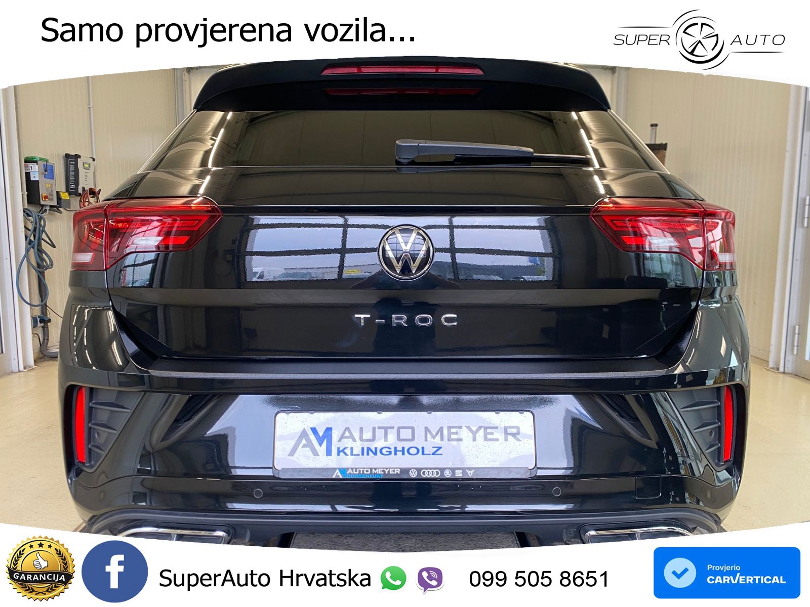 Volkswagen T-Roc 1.5 TSI (150 KS) DSG R-Line LED+GR SJED+ACC
