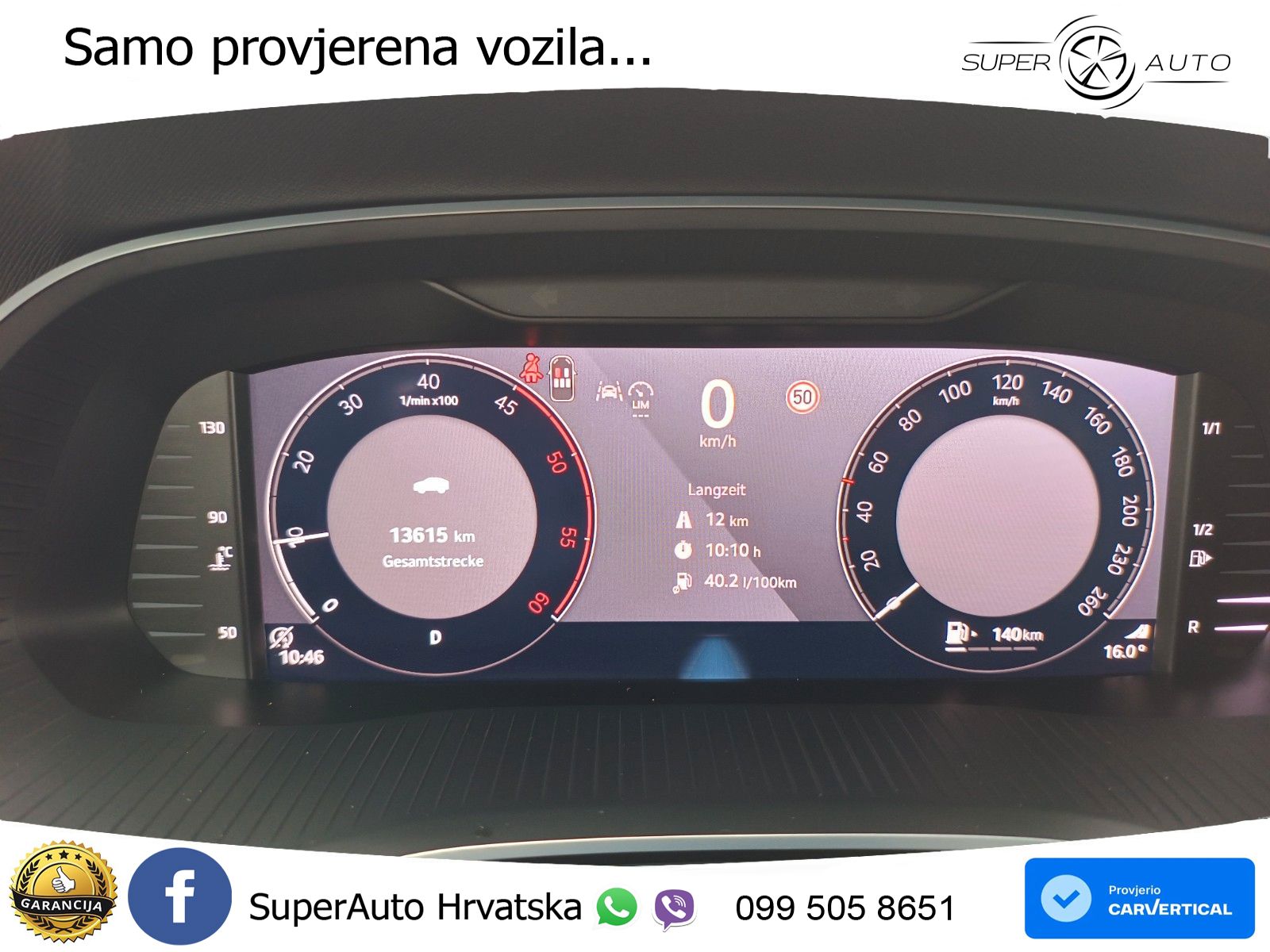 Škoda Octavia Combi 2.0 TDI (150 KS) DSG LED+GR SJED+ACC