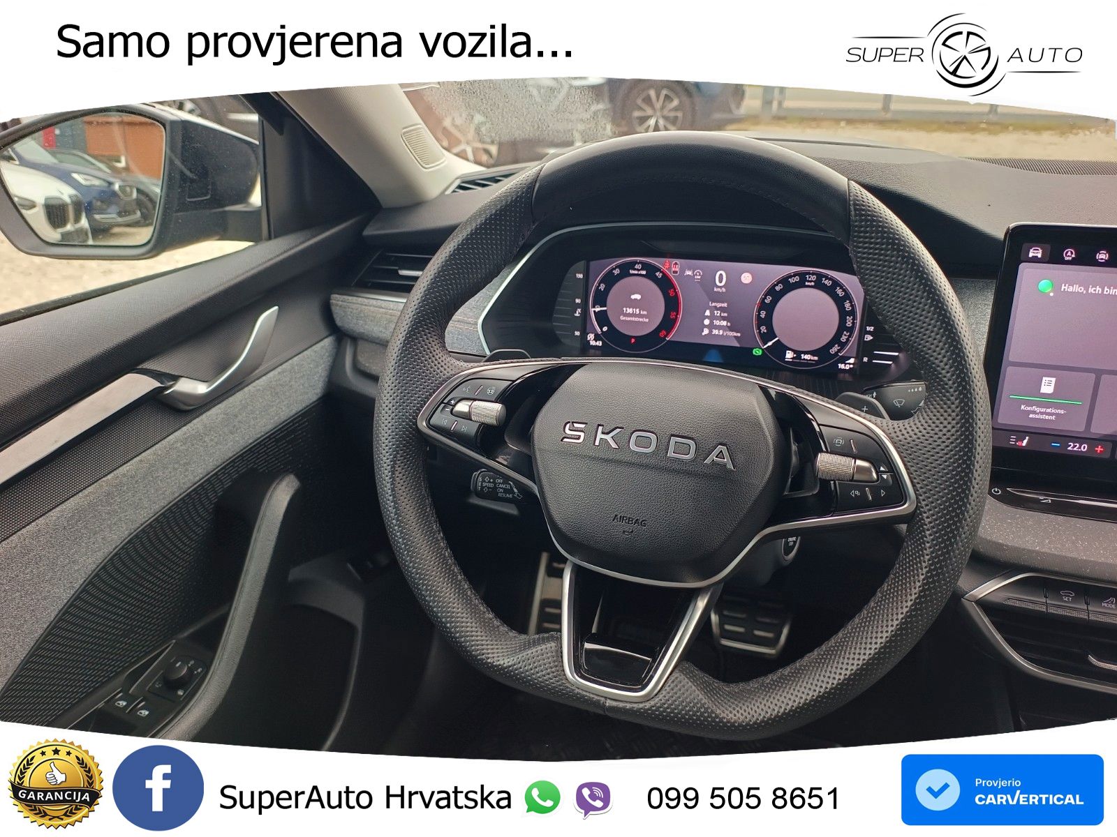 Škoda Octavia Combi 2.0 TDI (150 KS) DSG LED+GR SJED+ACC