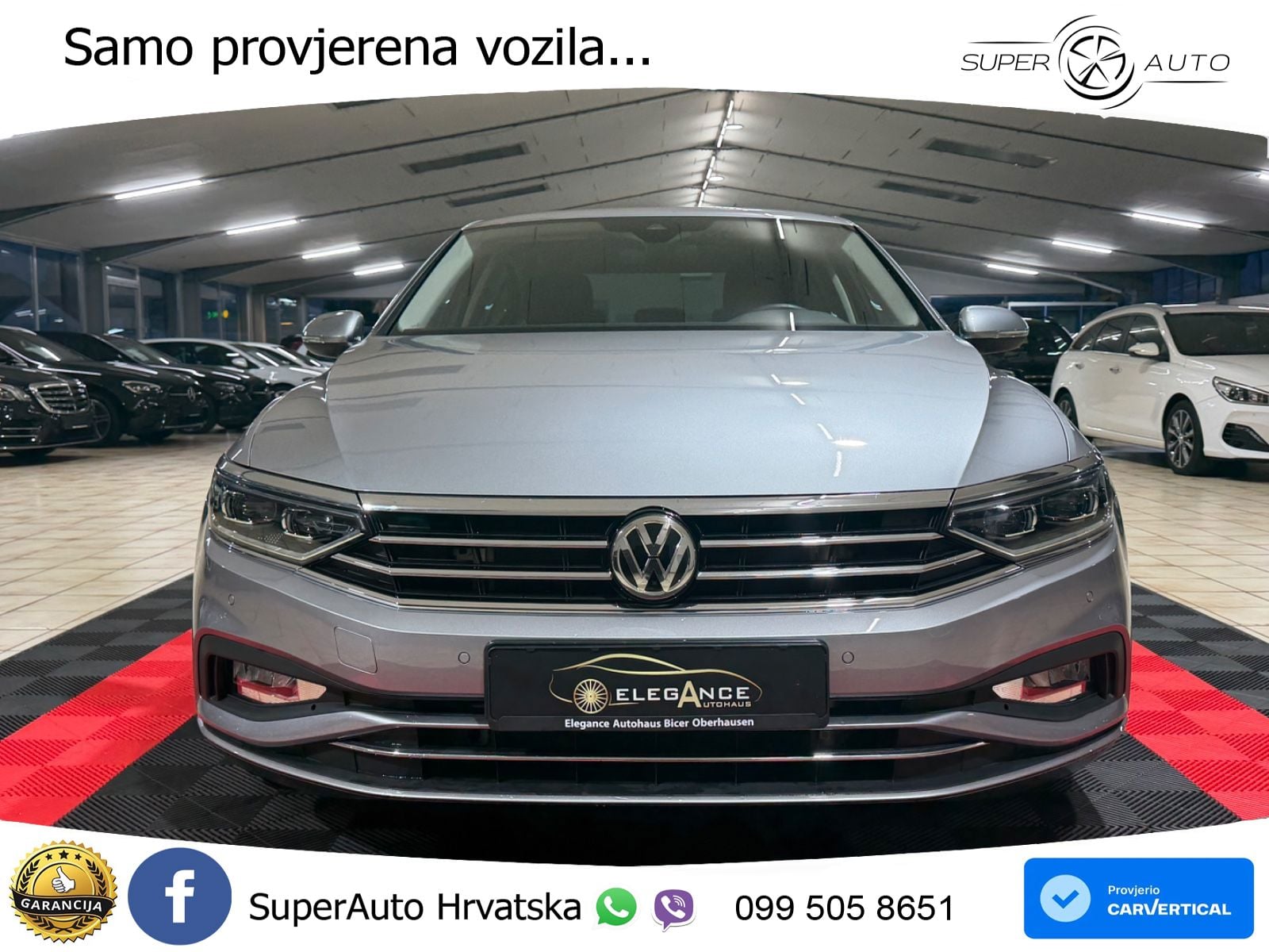 Volkswagen Passat 2.0 TSI (190 KS) DSG LED+GR SJED+ACC