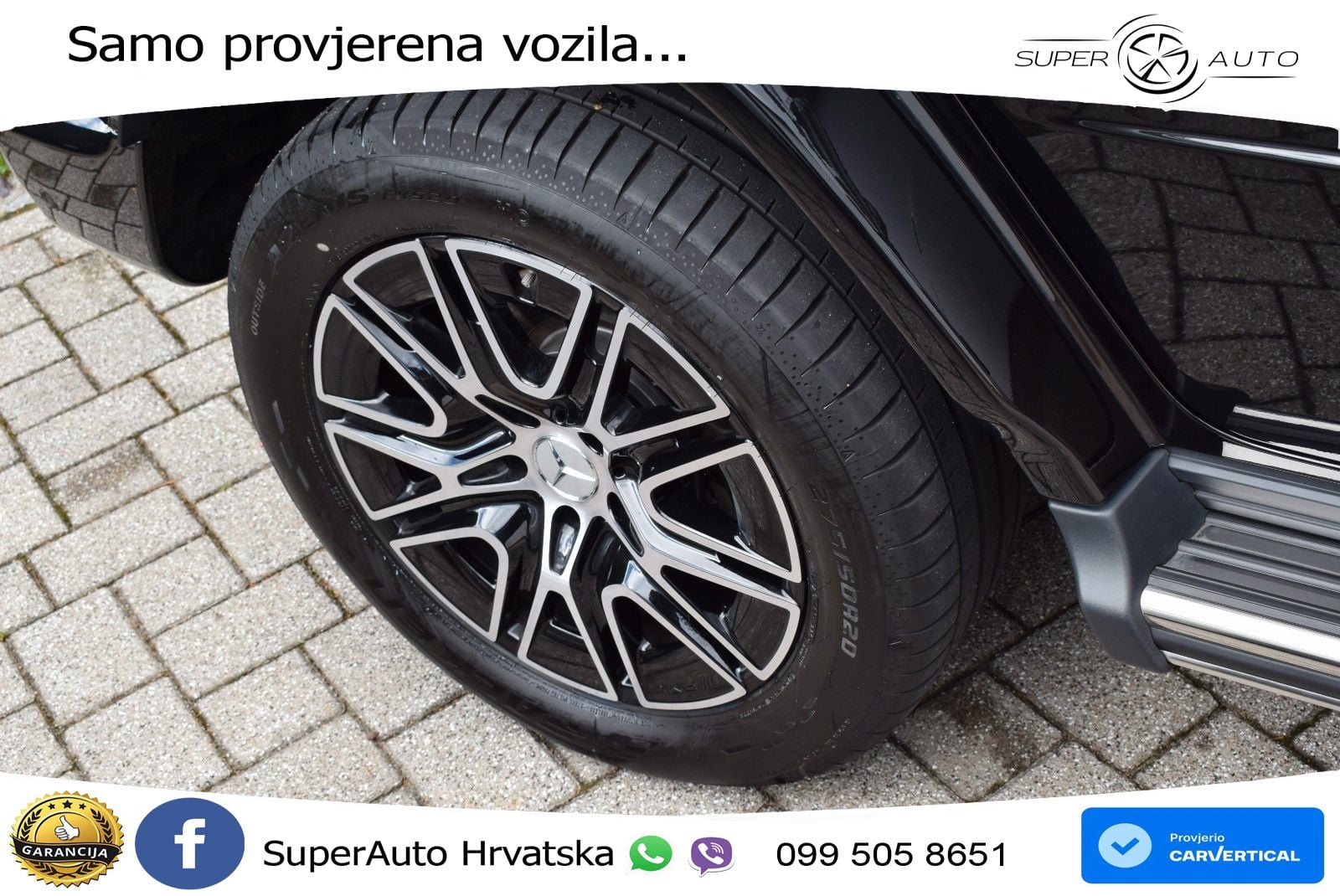 Mercedes G 450d Long (367 KS) 4MATIC 9G-TRONIC Superior LED+GR SJED+ACC