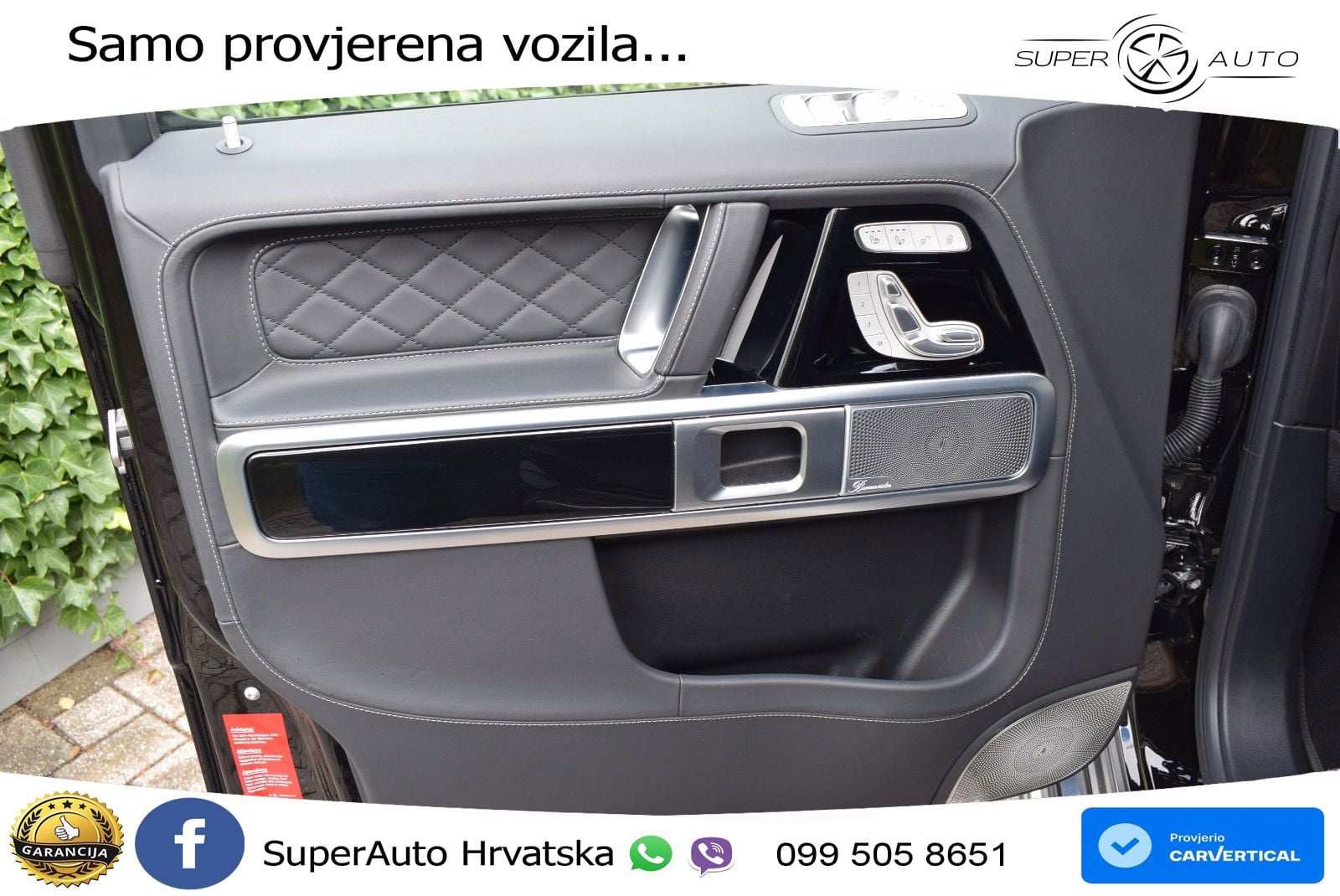 Mercedes G 450d Long (367 KS) 4MATIC 9G-TRONIC Superior LED+GR SJED+ACC