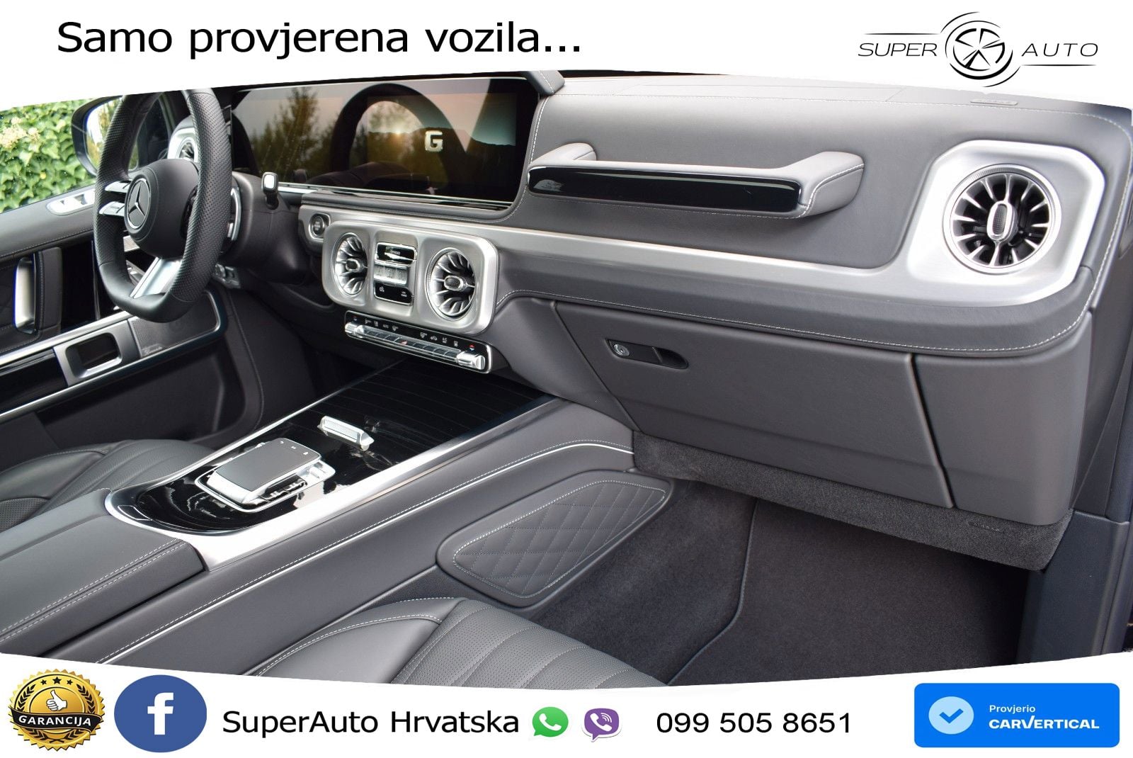 Mercedes G 450d Long (367 KS) 4MATIC 9G-TRONIC Superior LED+GR SJED+ACC