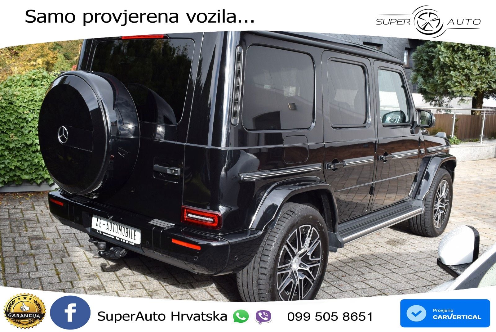 Mercedes G 450d Long (367 KS) 4MATIC 9G-TRONIC Superior LED+GR SJED+ACC