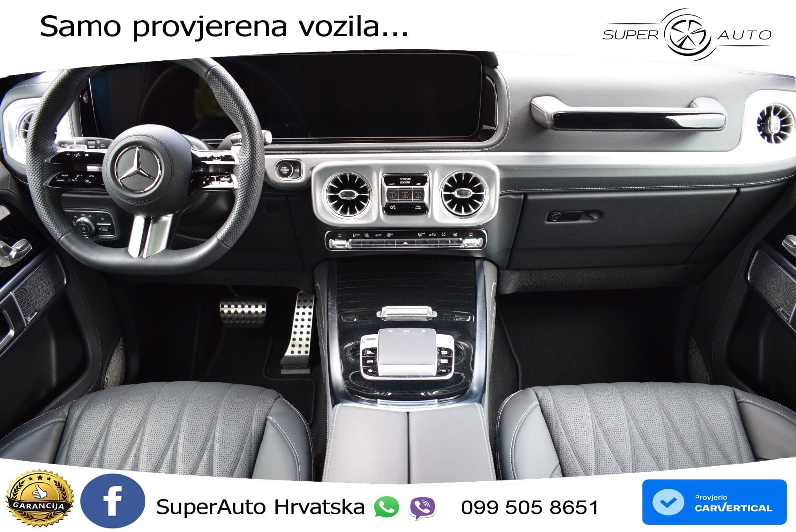 Mercedes G 450d Long (367 KS) 4MATIC 9G-TRONIC Superior LED+GR SJED+ACC