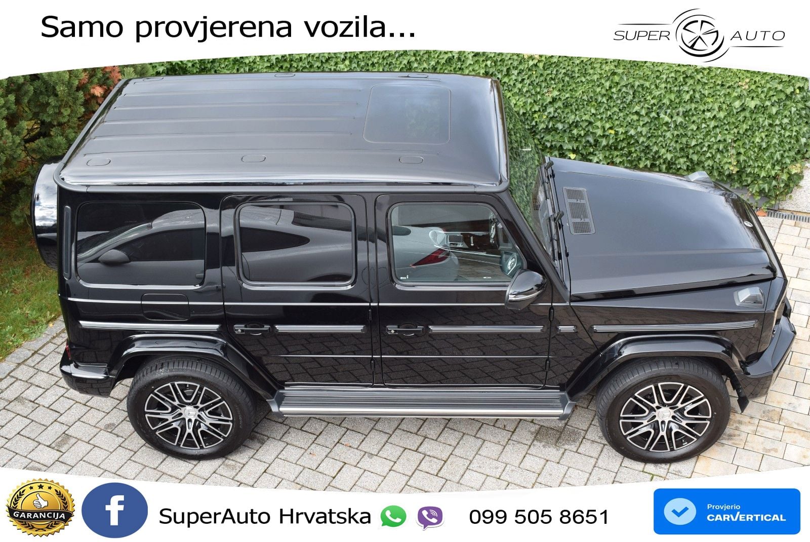 Mercedes G 450d Long (367 KS) 4MATIC 9G-TRONIC Superior LED+GR SJED+ACC