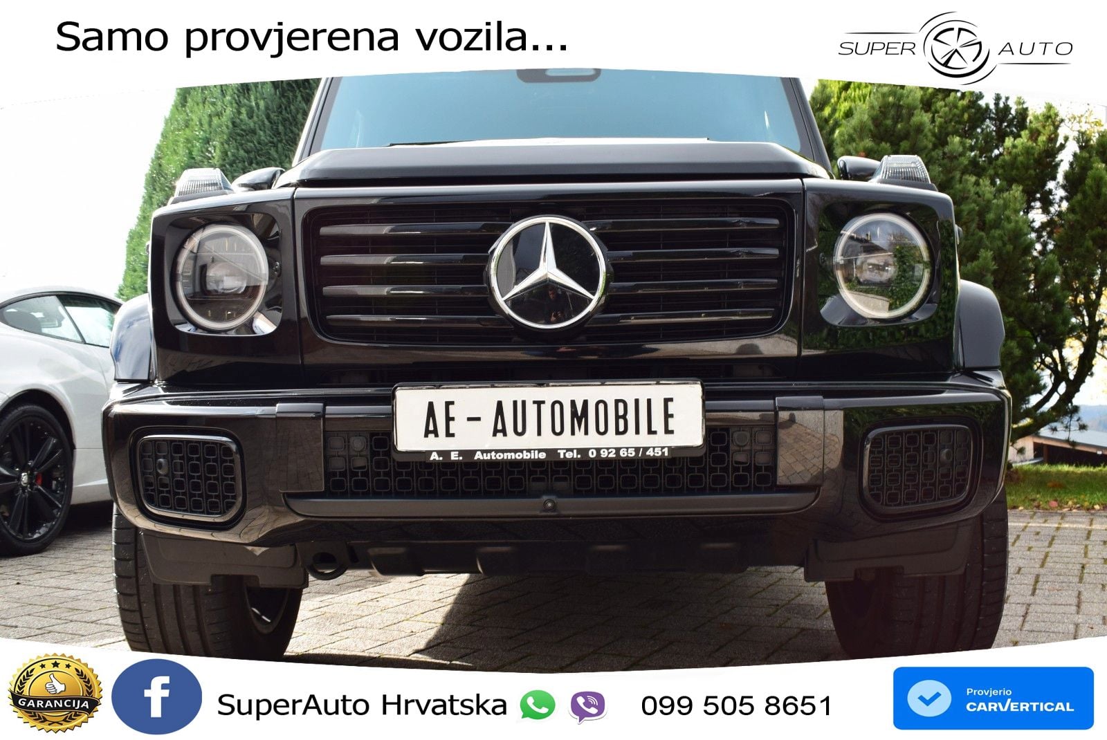 Mercedes G 450d Long (367 KS) 4MATIC 9G-TRONIC Superior LED+GR SJED+ACC
