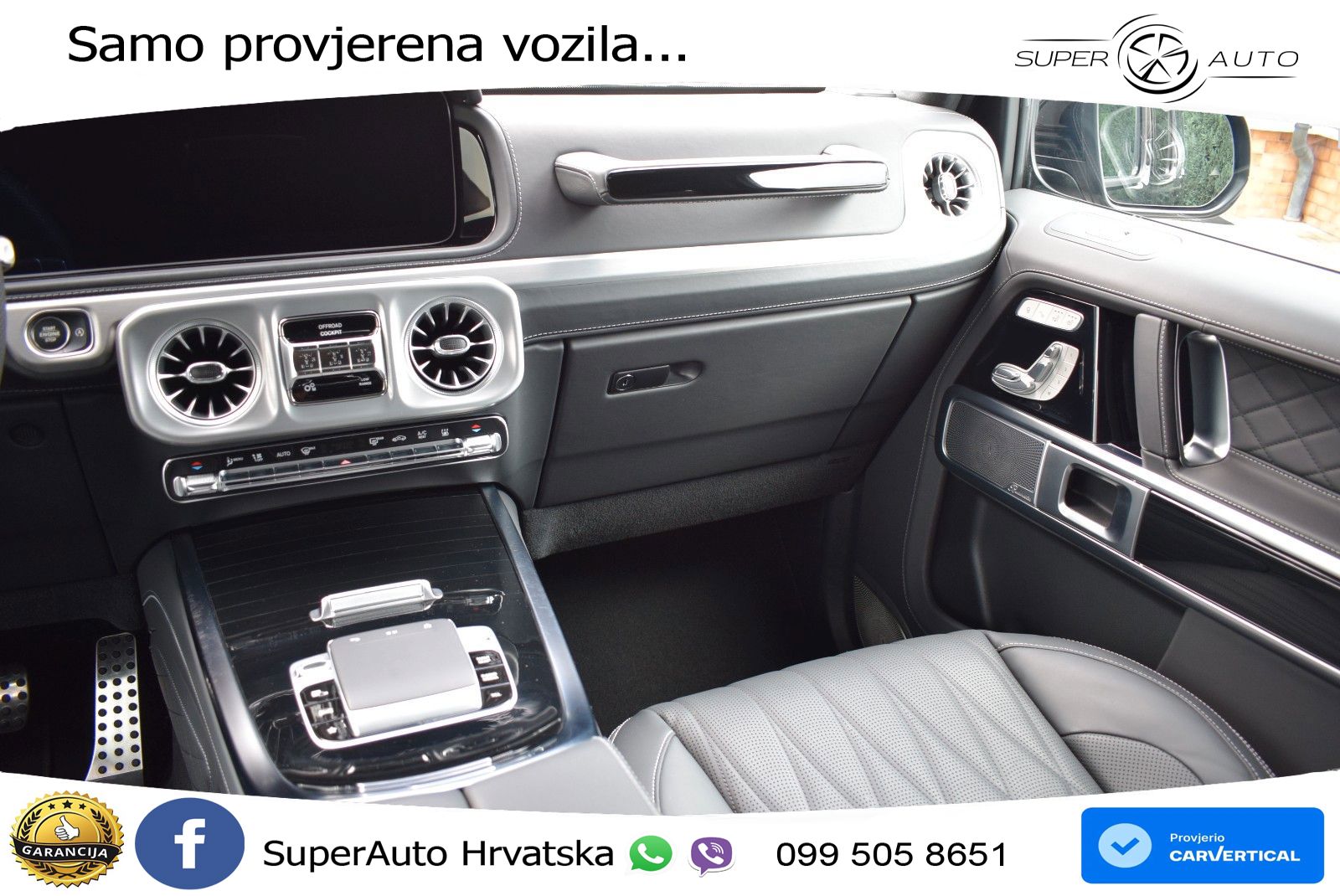 Mercedes G 450d Long (367 KS) 4MATIC 9G-TRONIC Superior LED+GR SJED+ACC