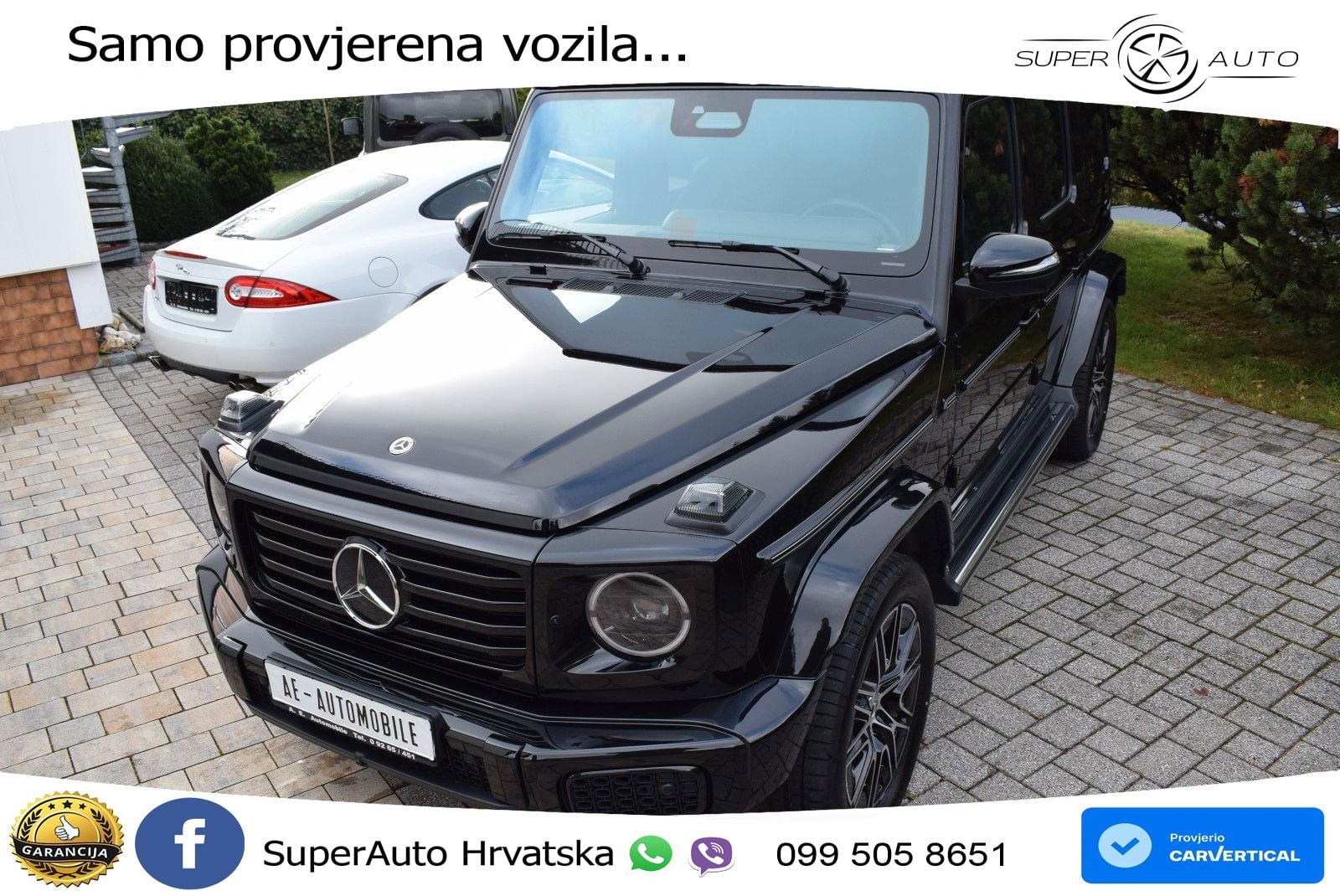 Mercedes G 450d Long (367 KS) 4MATIC 9G-TRONIC Superior LED+GR SJED+ACC