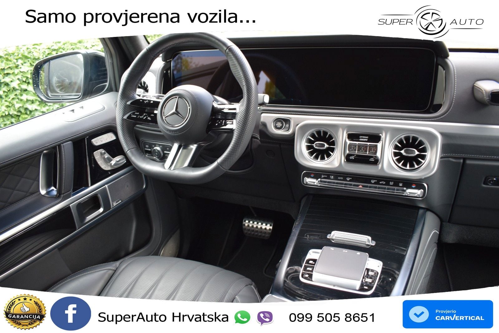 Mercedes G 450d Long (367 KS) 4MATIC 9G-TRONIC Superior LED+GR SJED+ACC