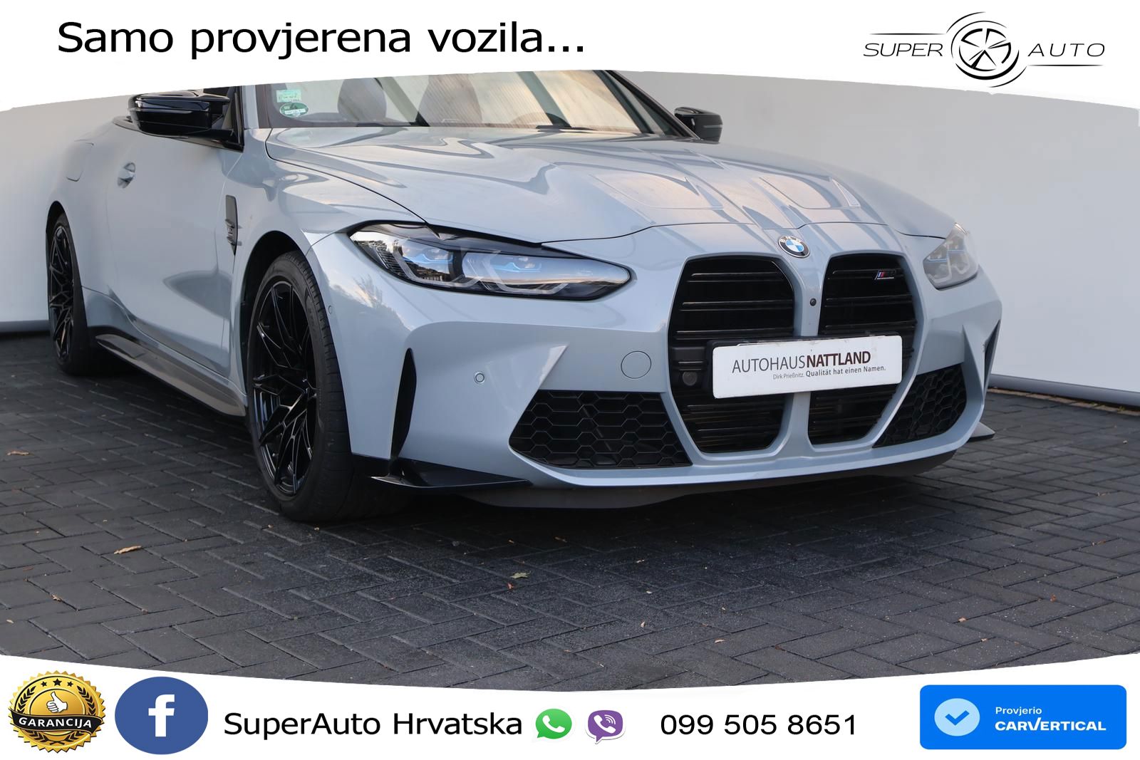 BMW M4 Convertible Competition 3.0 (510 KS) xDrive Steptronic LED+GR SJED+ACC