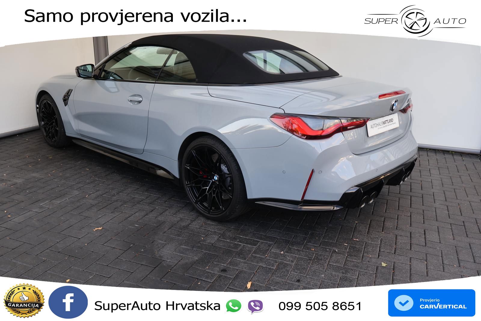 BMW M4 Convertible Competition 3.0 (510 KS) xDrive Steptronic LED+GR SJED+ACC