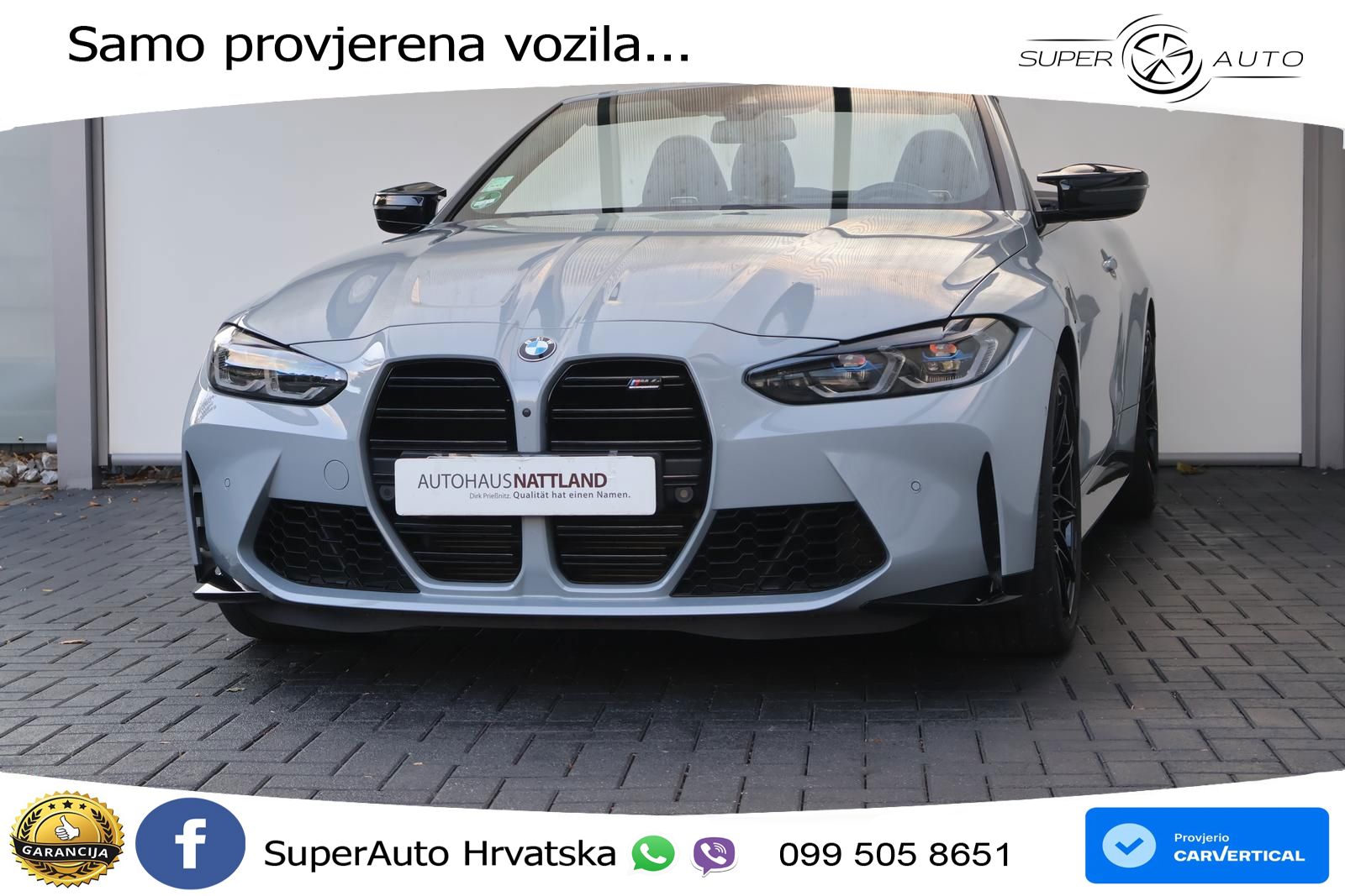 BMW M4 Convertible Competition 3.0 (510 KS) xDrive Steptronic LED+GR SJED+ACC
