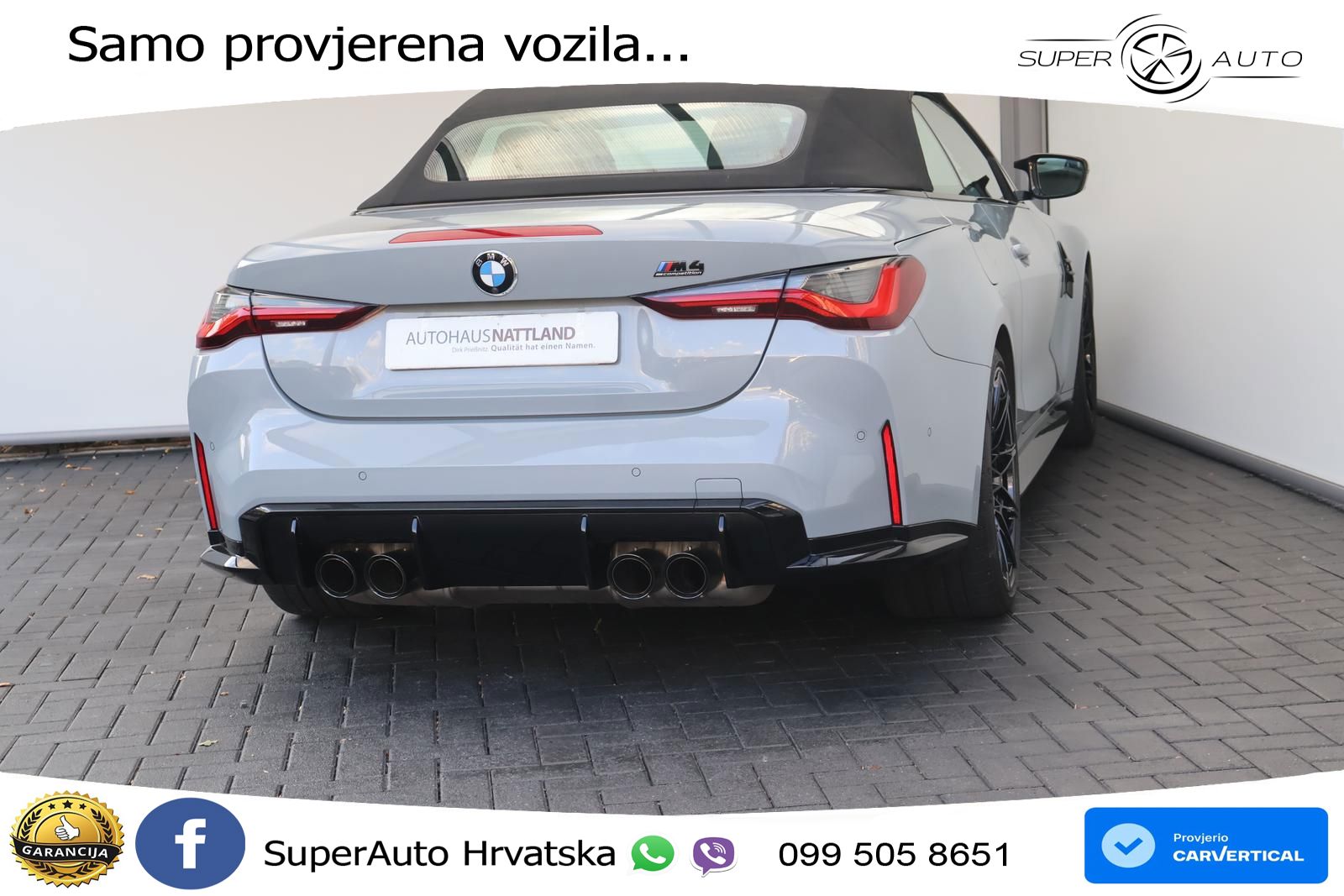 BMW M4 Convertible Competition 3.0 (510 KS) xDrive Steptronic LED+GR SJED+ACC