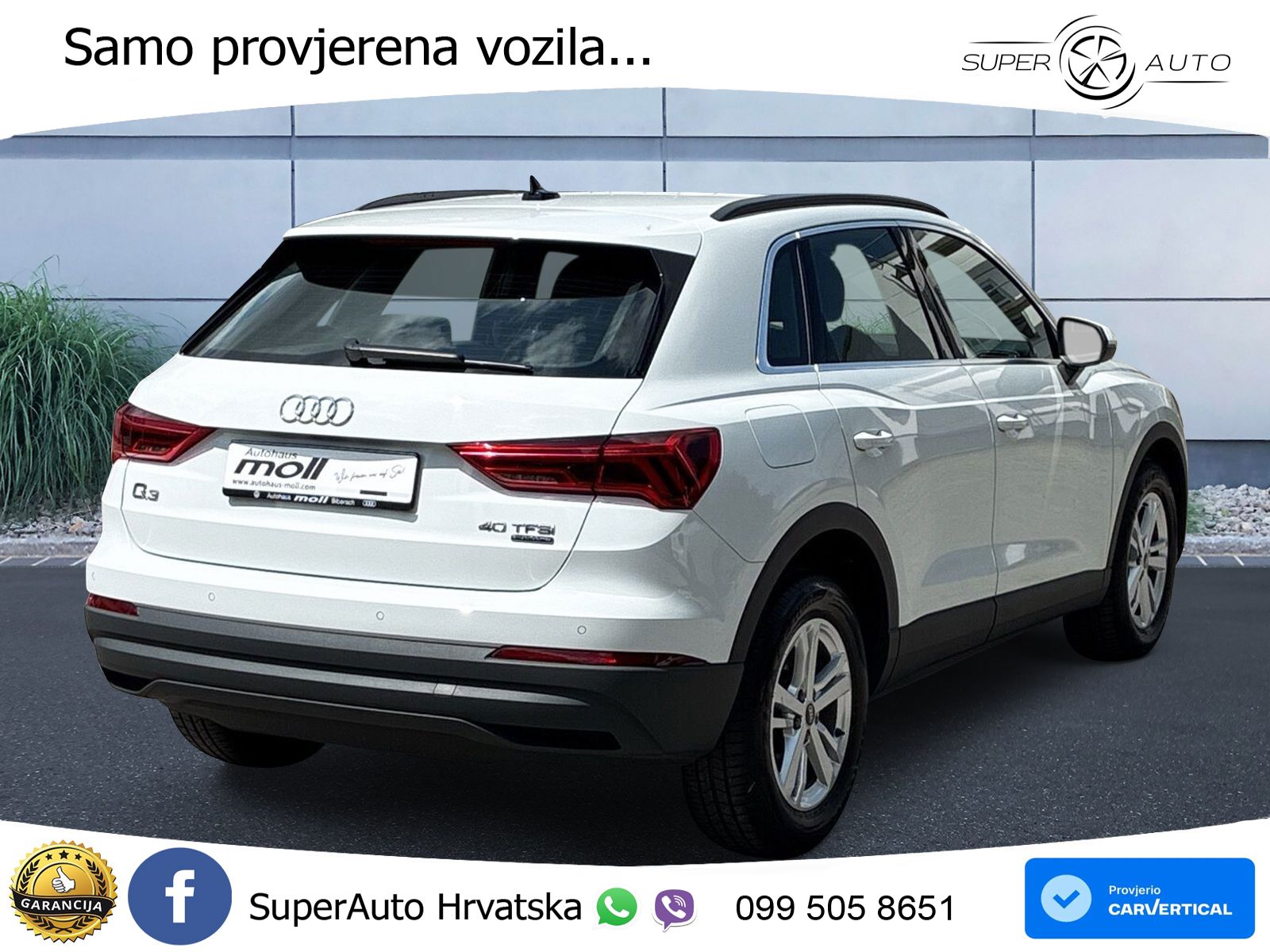 Audi Q3 40 TFSI (190 KS) quattro S tronic