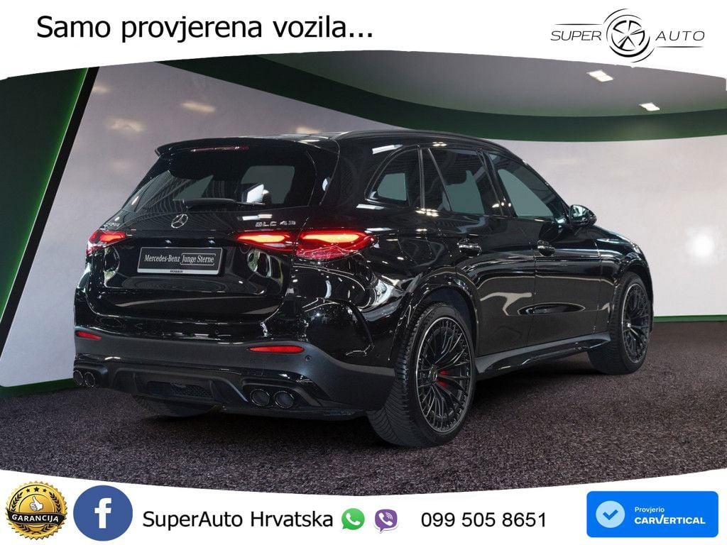 Mercedes AMG GLC 43 (421 KS) 4MATIC AMG SPEEDSHIFT MCT 9G LED+GR SJED+ACC