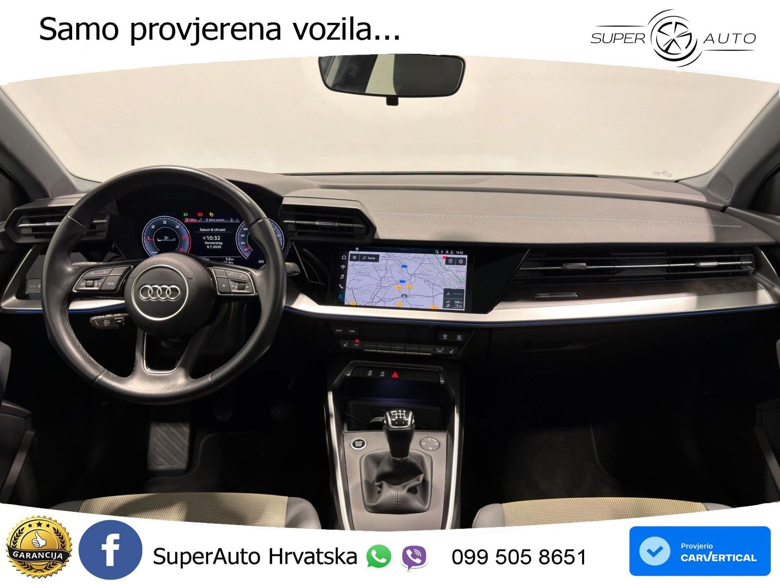 Audi A3 35 TDI (150 KS) advanced LED+GR SJED+ACC