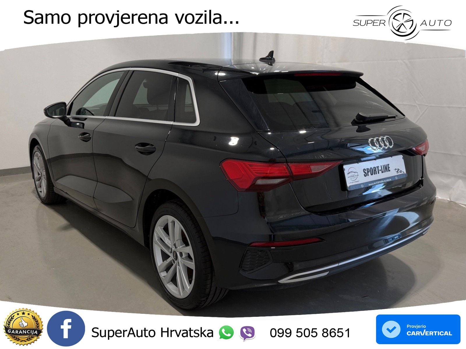 Audi A3 35 TDI (150 KS) advanced LED+GR SJED+ACC